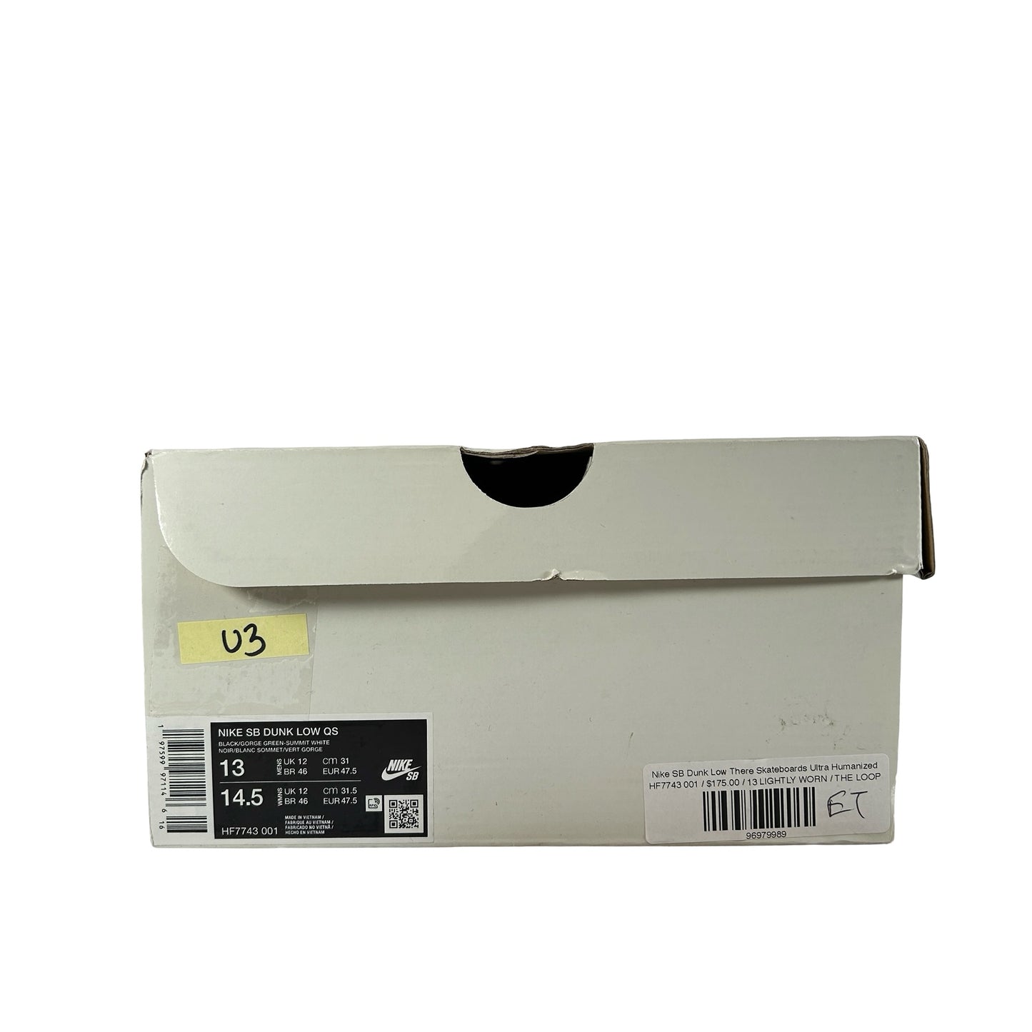 HF7743 001 Nike SB Dunk Low There Skateboards [USED] - 13 M (Used3)