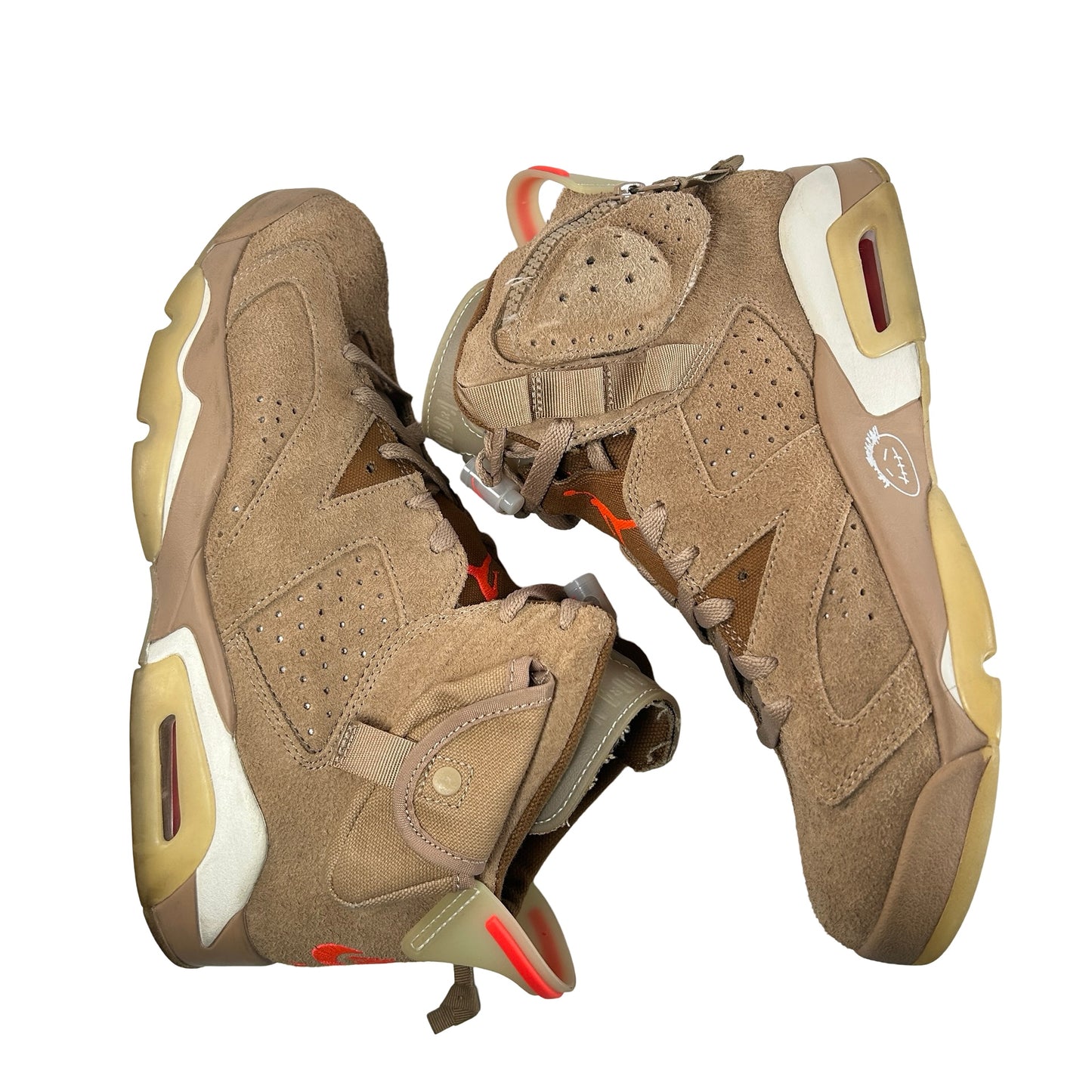 DH0690 200 Jordan 6 Retro Travis Scott British Khaki [USED] - 9 M (Used3)