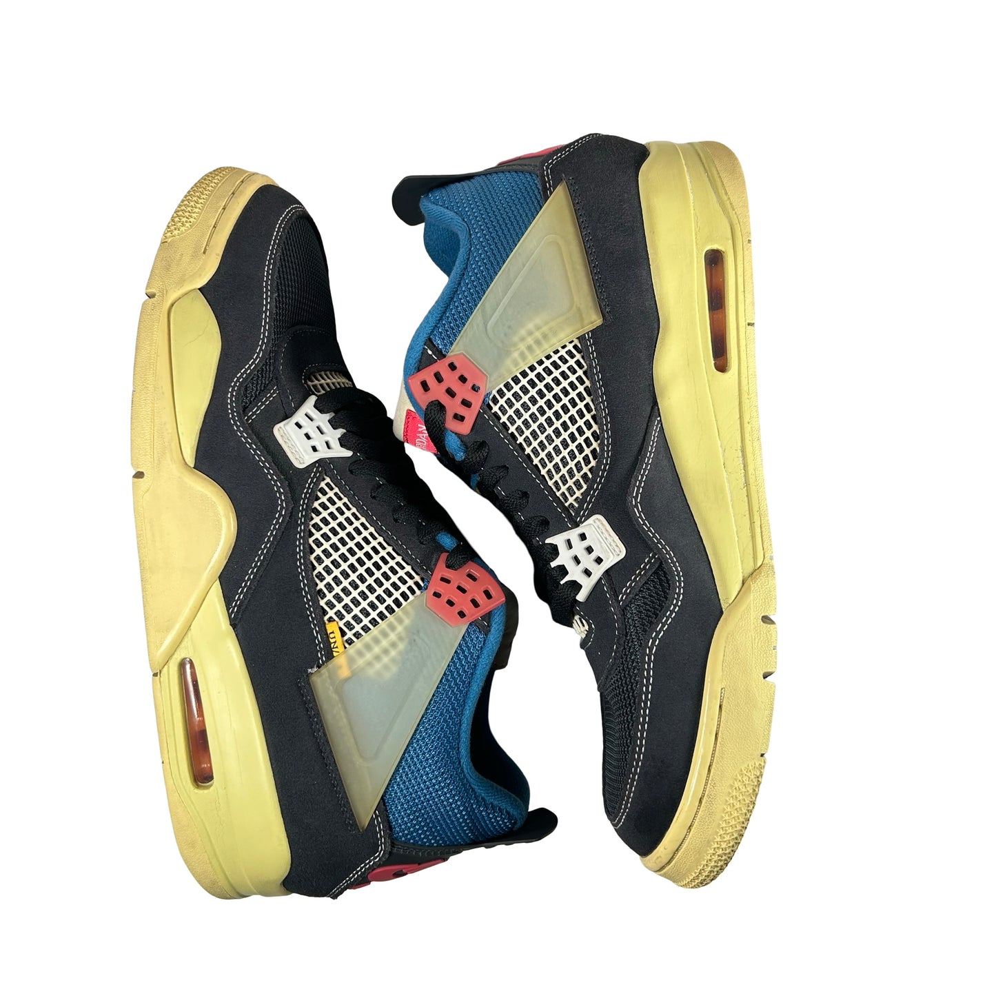 DC9533 001 Jordan 4 Retro Union Off Noir [USED] - 12 M (Used) (No Box)