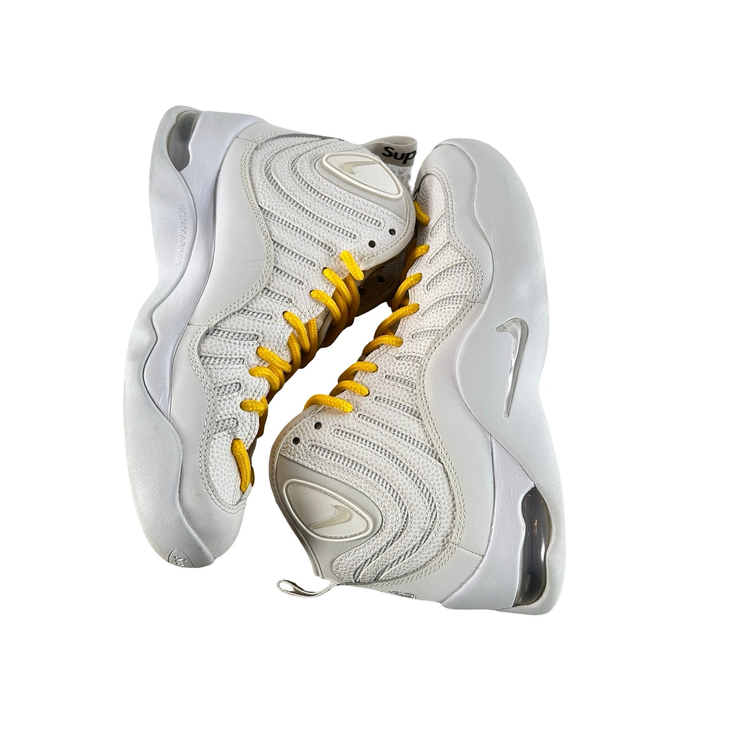 DX3292 100 Nike Air Bakin SP Supreme White [USED] - 5 M (Used) (No Box)