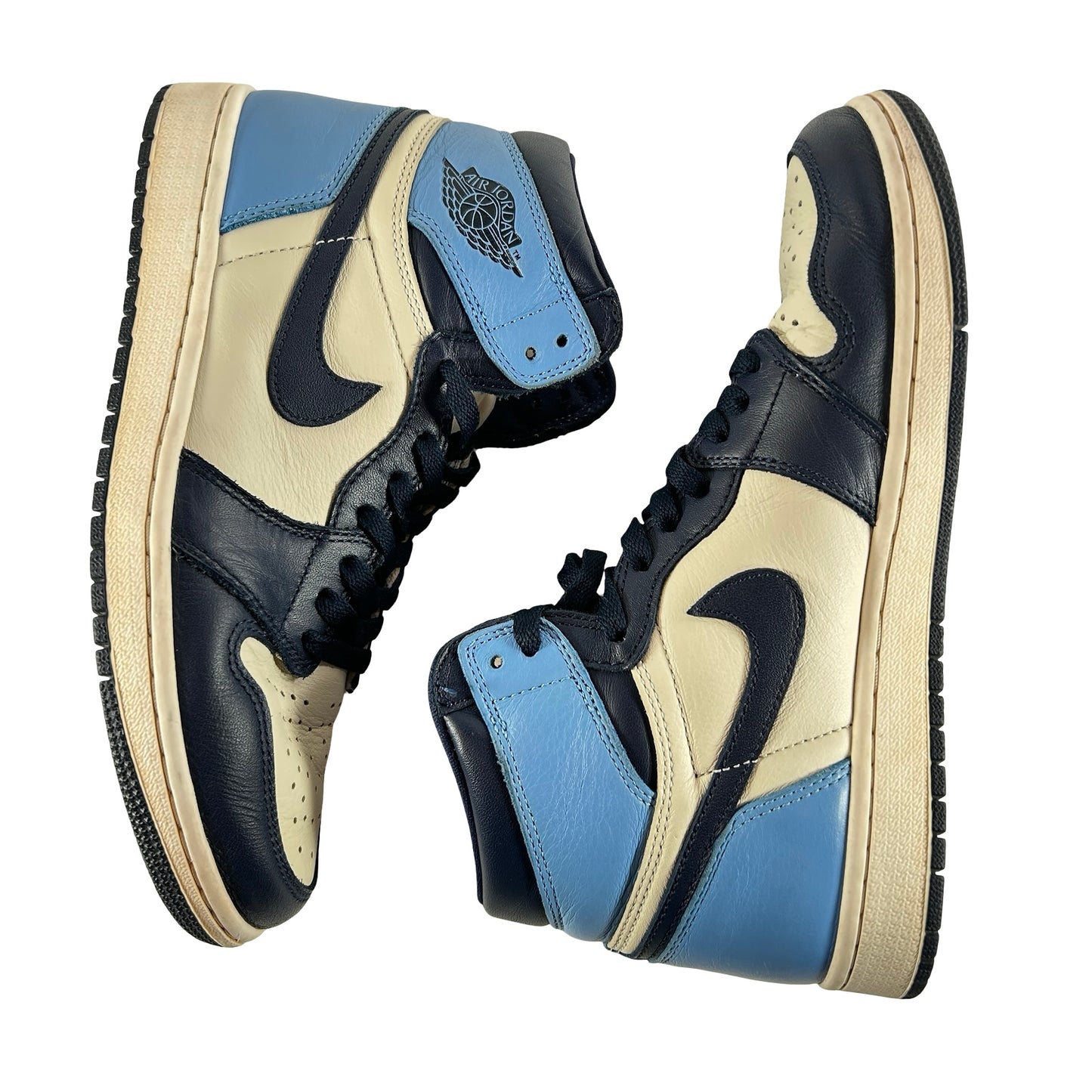 555088 140 Jordan 1 Obsidian UNC [USED] - 8 M (Used) (No Box)