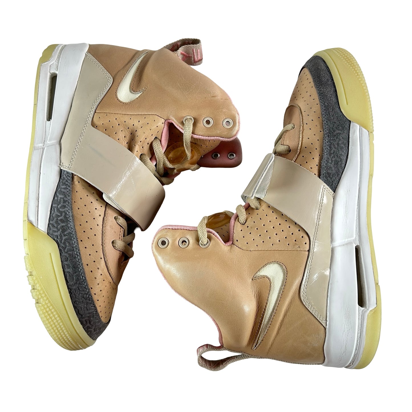 366164 111 Nike Air Yeezy 1 Net Tan 2009 [USED] - 10 M (Used) (Replace Box)