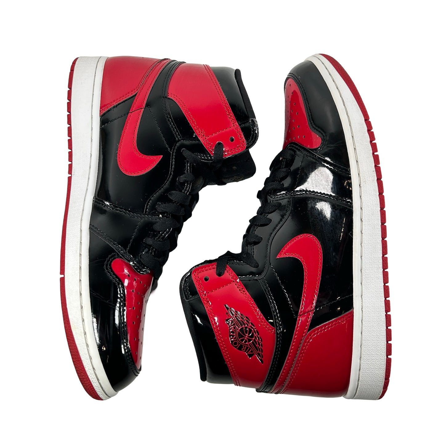555088 063 Jordan 1 Retro High OG Patent Bred [USED] - 10.5 M (Used) (No Box2)