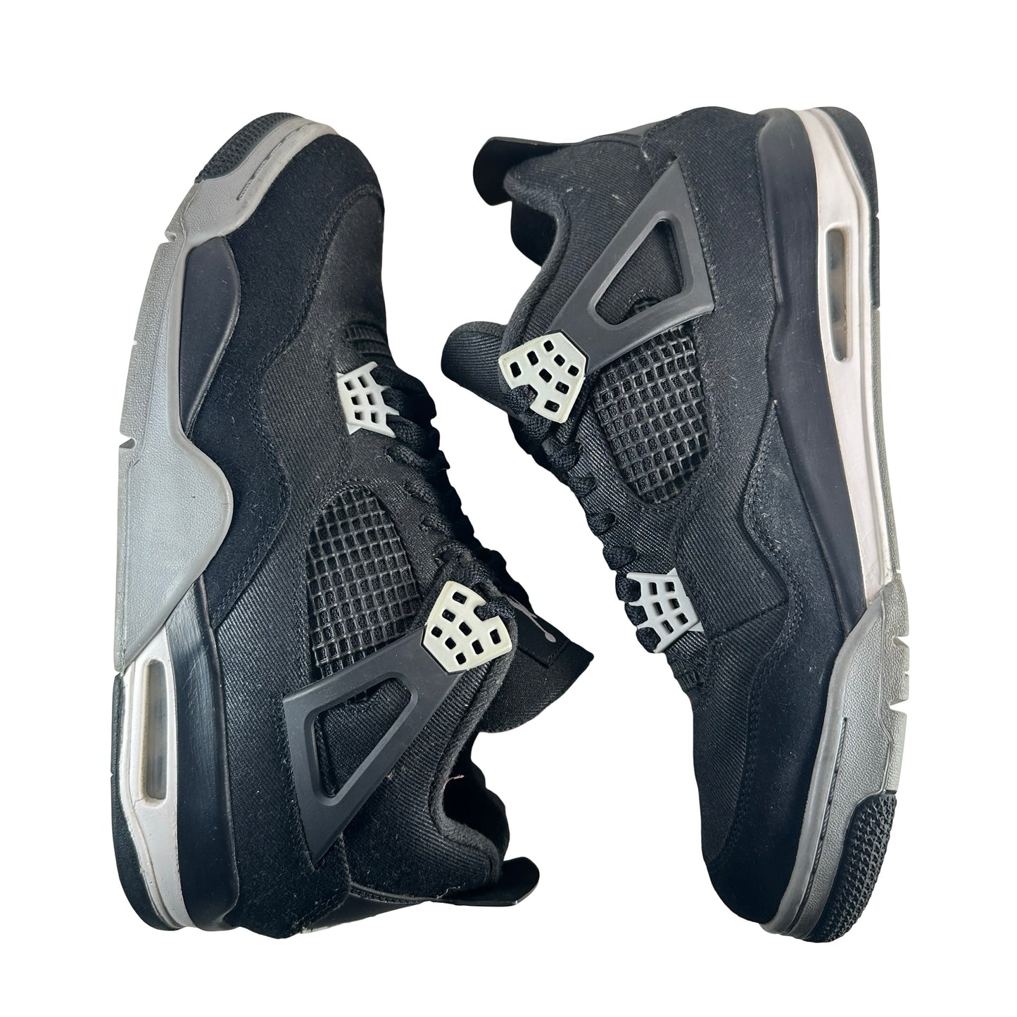 DH7138 006 Jordan 4 Retro SE Black Canvas [USED] - 11 M (Used3)