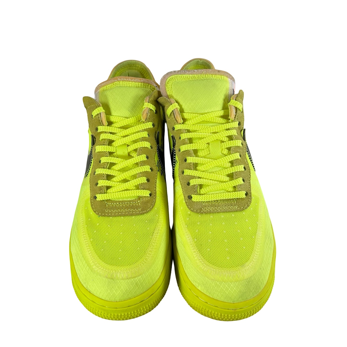 AO4606 700 Nike Air Force 1 Low Off-White Volt [USED] - 9 M (Used2)