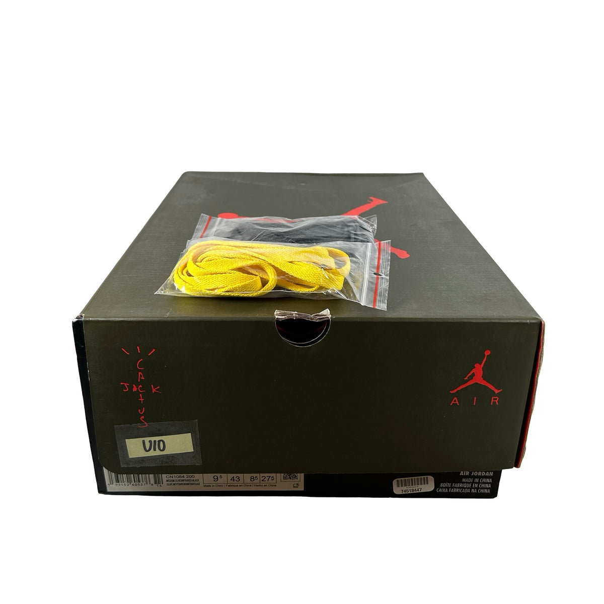 CN1084 200 Jordan 6 Retro Travis Scott [USED] - 9.5 M (Used10)