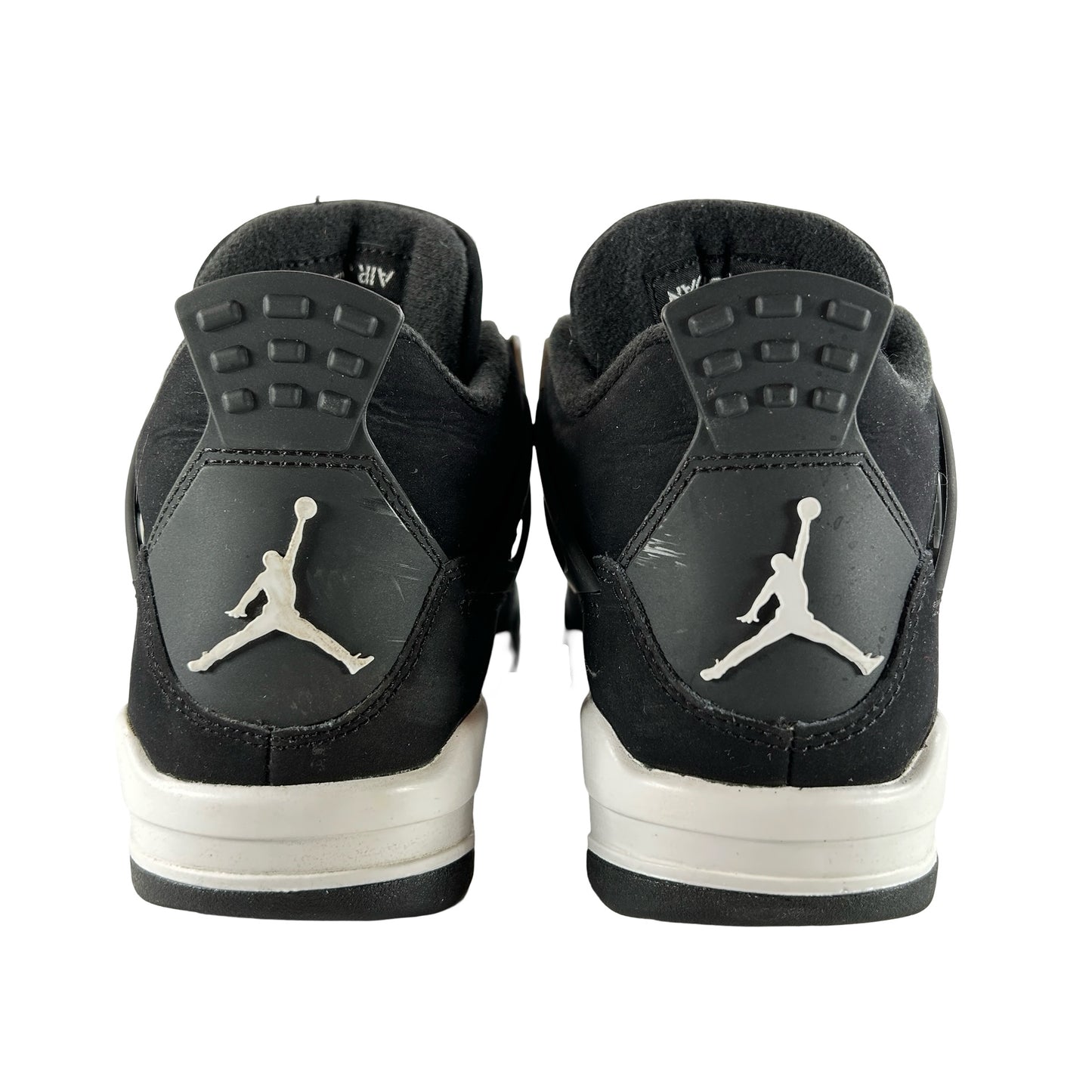 FQ8213 001 Jordan 4 Retro White Thunder (GS) [USED] - 4 Y (Used)