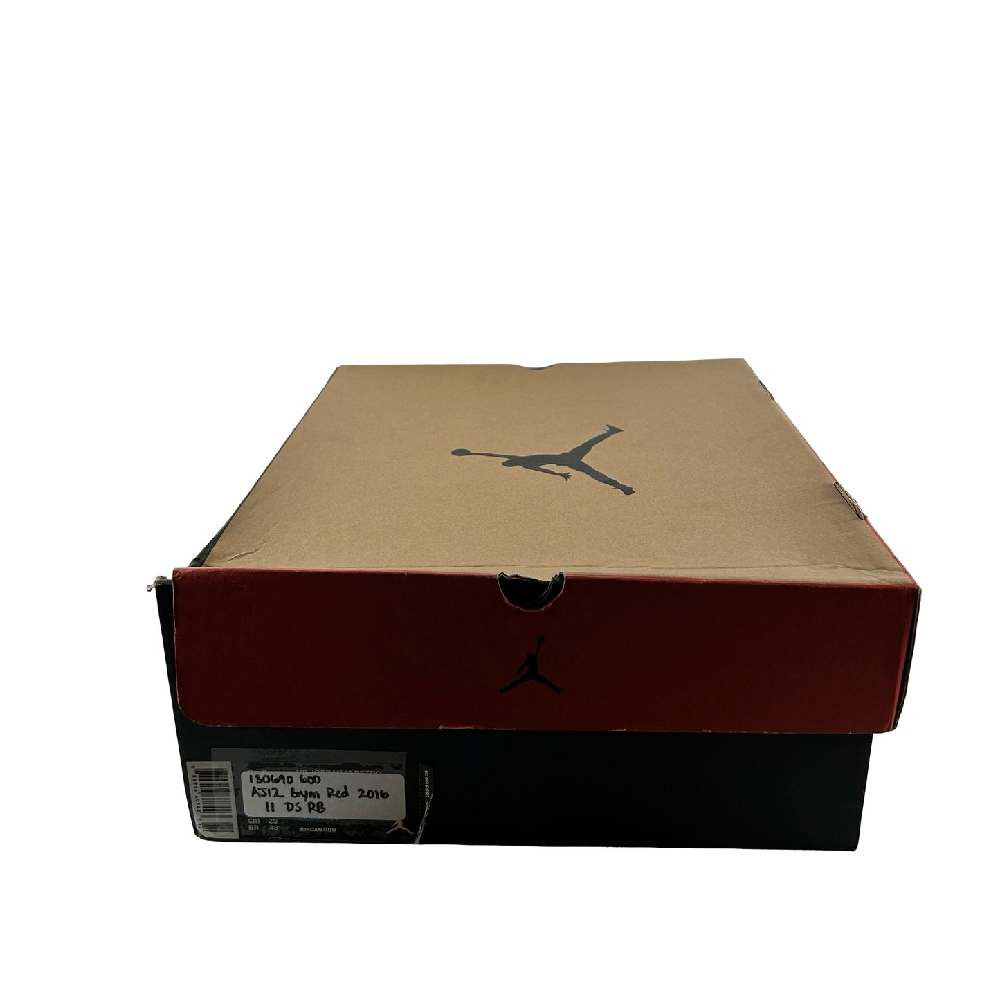 130690 600 Jordan 12 Retro Gym Red 2016 [REPLACE BOX]