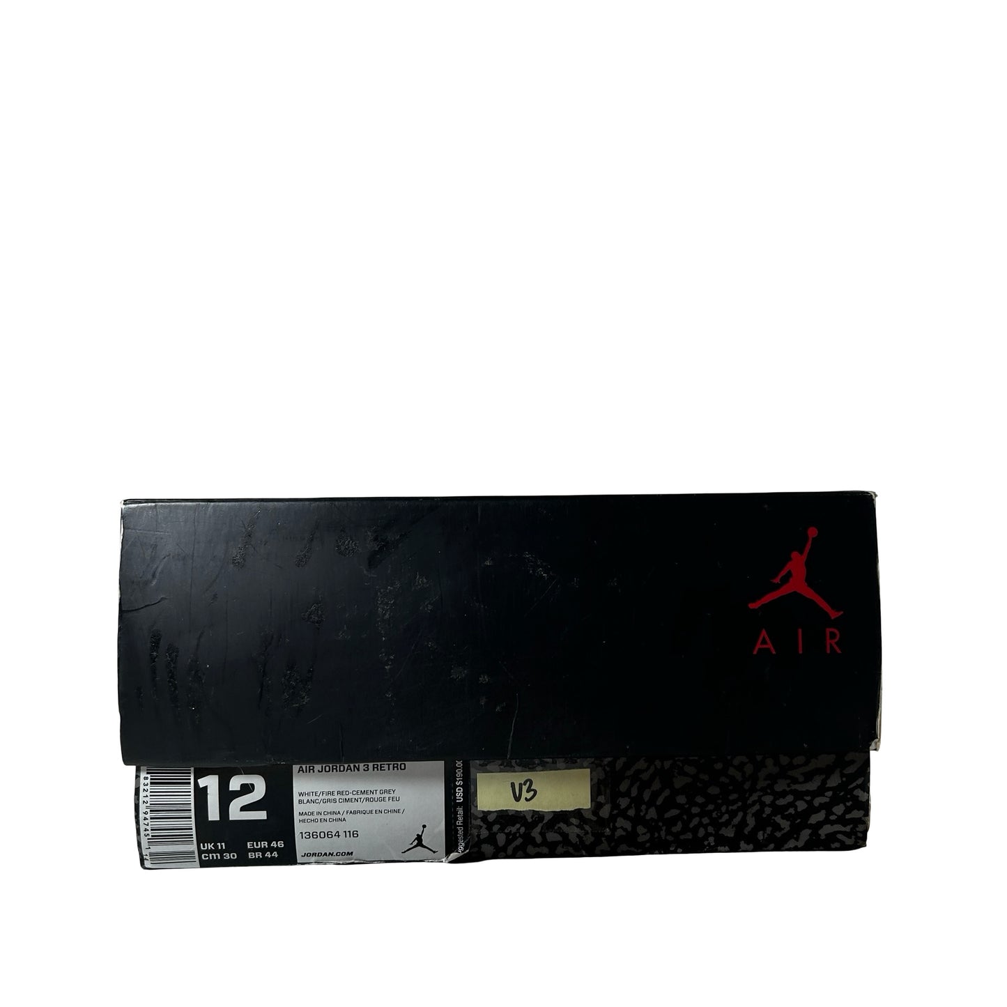 136064 116 Jordan 3 Retro Hall of Fame [USED] - 12 M (Used3)