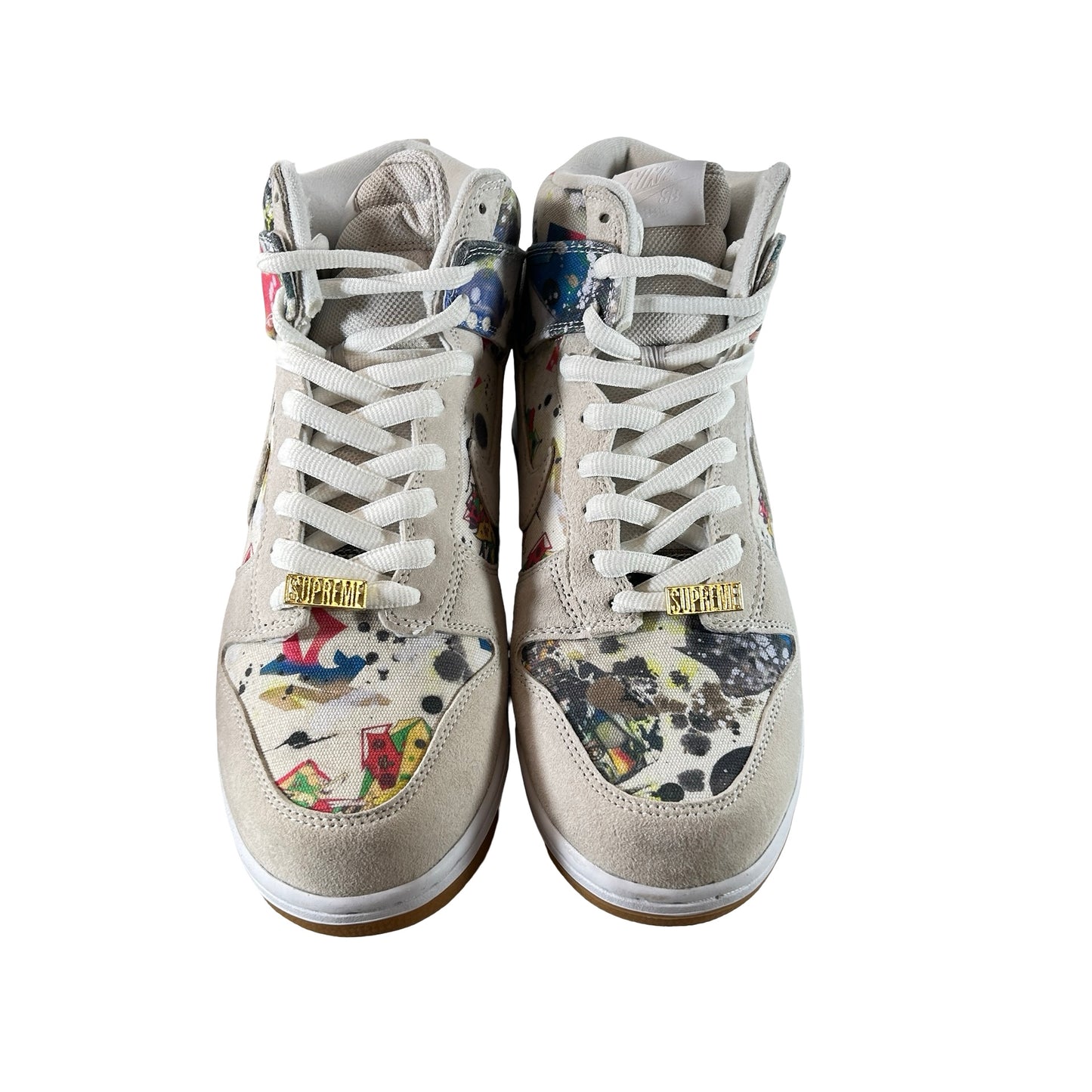 FD8779 100 Nike SB Dunk High Supreme Rammellzee [USED] - 12 M (Used2)