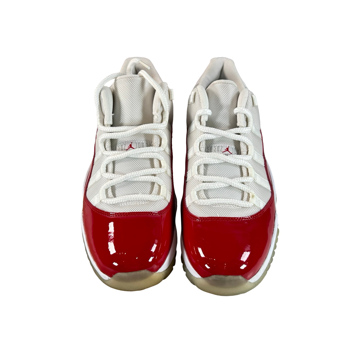 528895 102 Jordan 11 Retro Low Cherry (2016) - 10 M (Yellowing Soles)