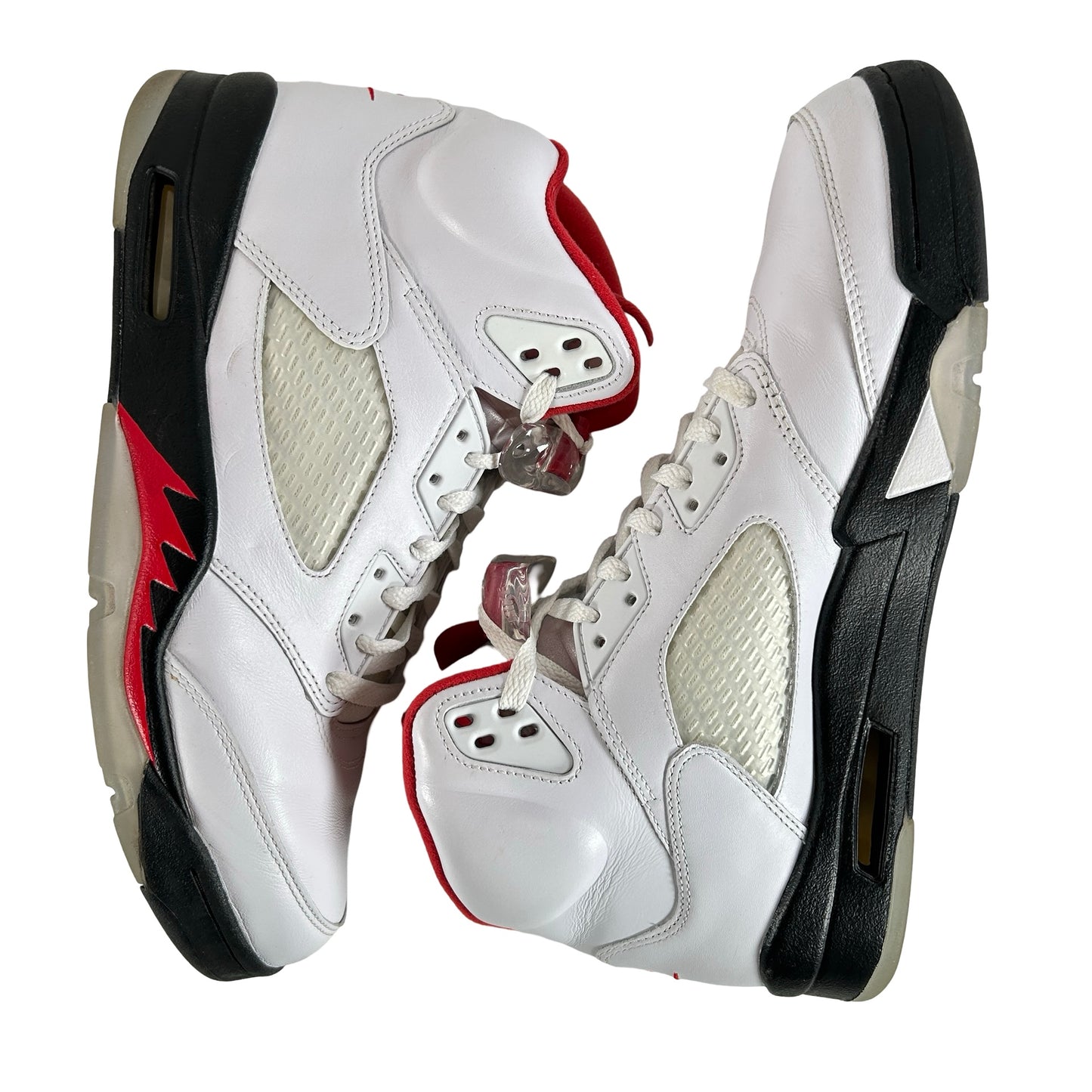 DA1911 102 Jordan 5 Retro Fire Red Silver Tongue (2020) [USED] - 11 M (Used2)