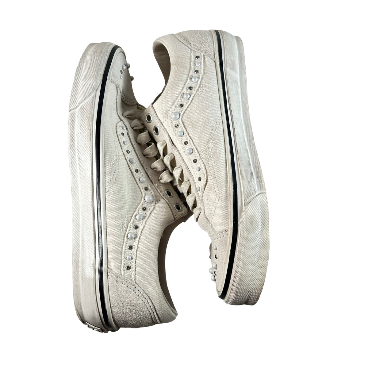 VN000E8VCCZ Vans OTW Old Skool 36 Pearlized Pack Marshmallow [USED] - 9.5 M (Used)