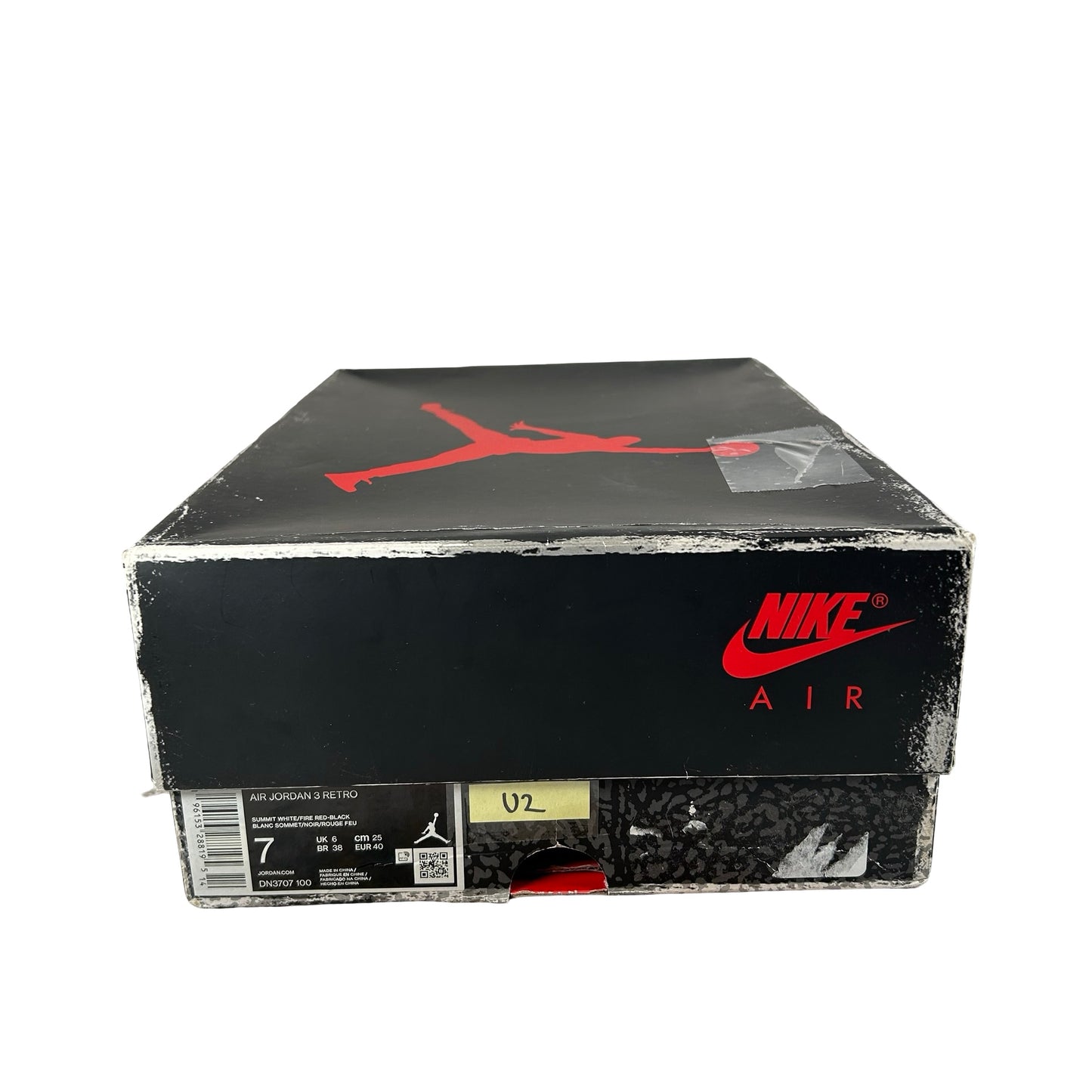 DN3707 100 Jordan 3 Retro White Cement Reimagined [USED] - 7 M (Used2)
