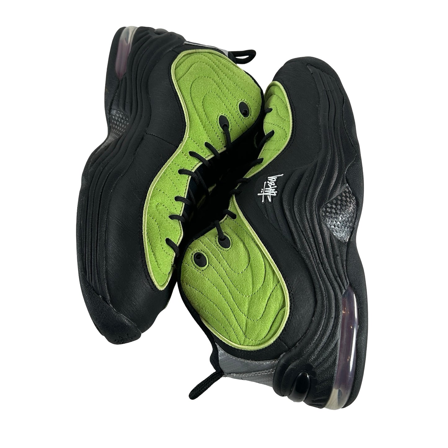 DX6933 300 Nike Air Penny 2 Stussy Vivid Green Black [USED] - 11.5 M (Used)
