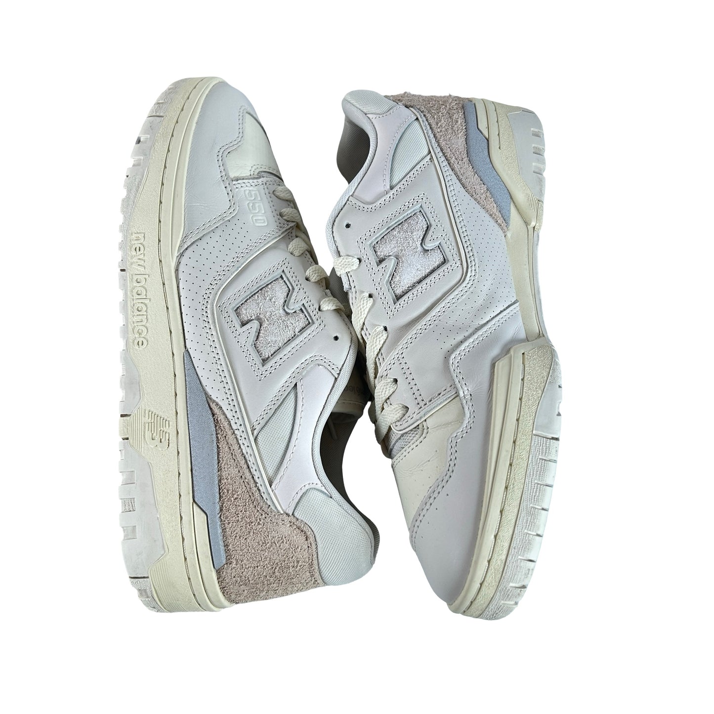 BB550AM1 New Balance 550 Aime Leon Dore White Leather [USED] - 10.5 M (Used)
