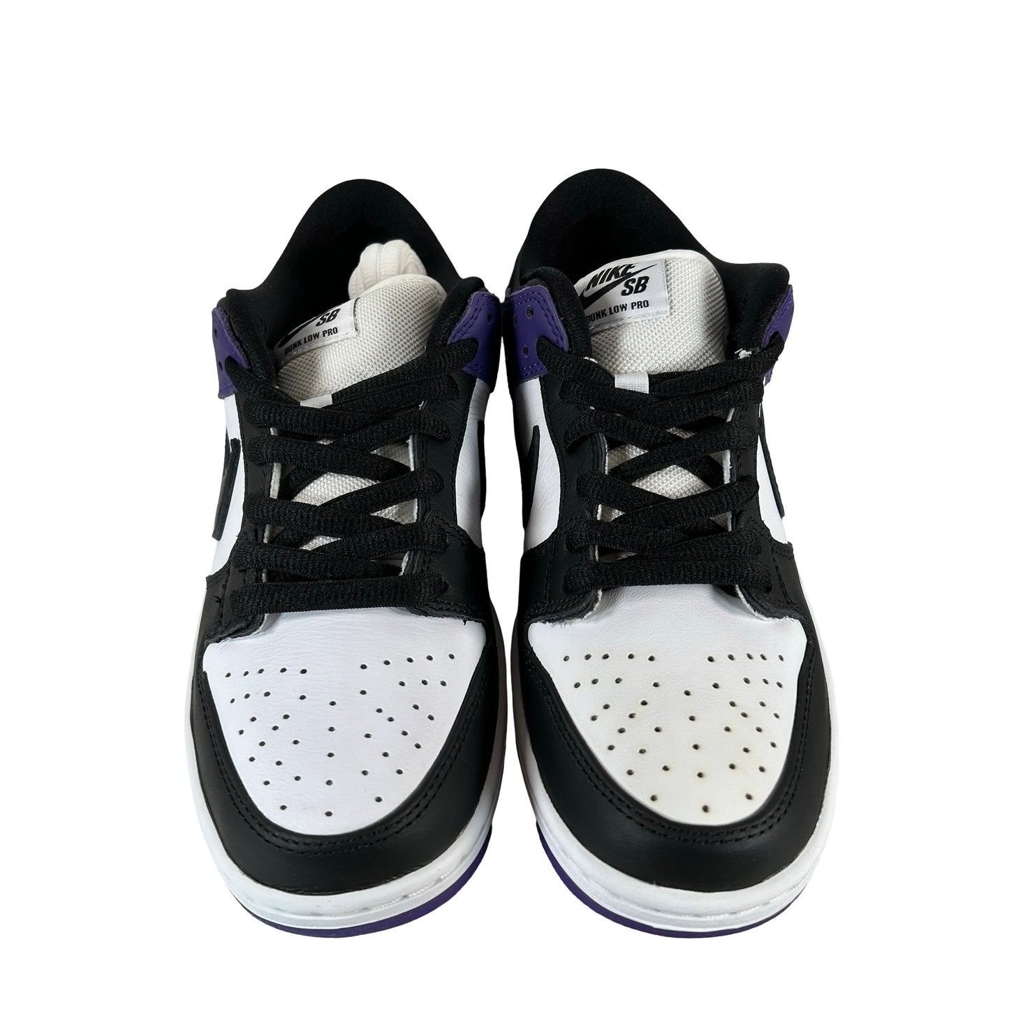 BQ6817 500 Nike SB Dunk Low Court Purple - 9 M (Yellowing)