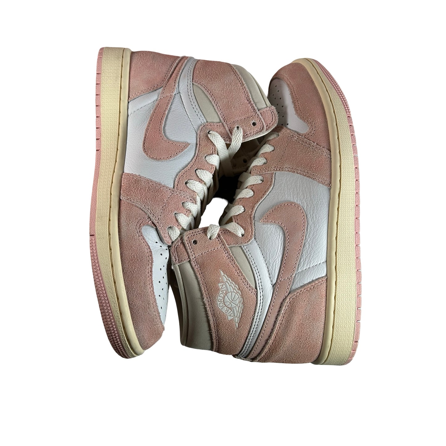 FD2596 600 Jordan 1 Retro High OG Washed Pink (Women's) [USED] - 8.5 W (Used)