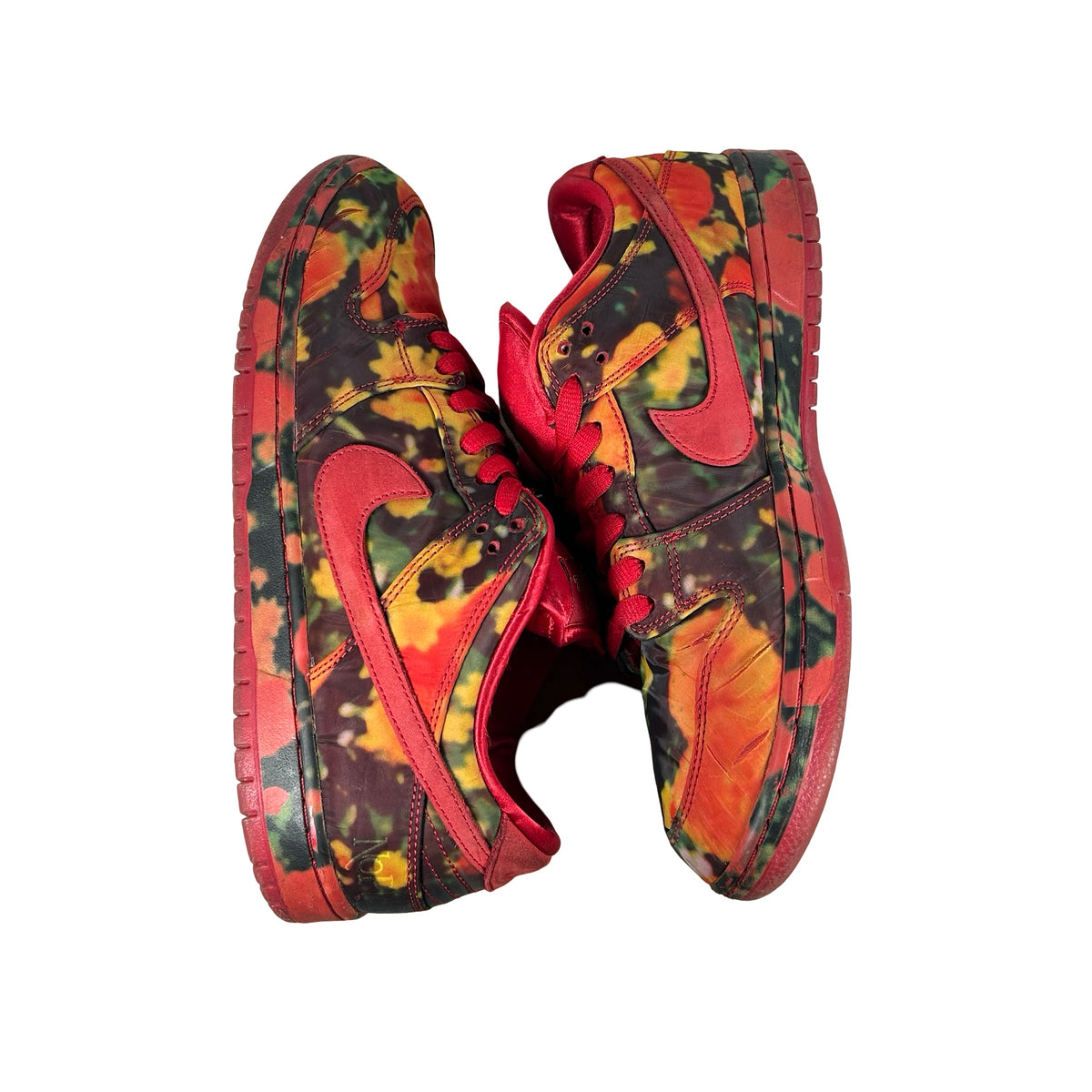 FZ1291 600 Nike SB Dunk Low The Wizard of Oz Poppy Field [USED] - 11 M (Used2)