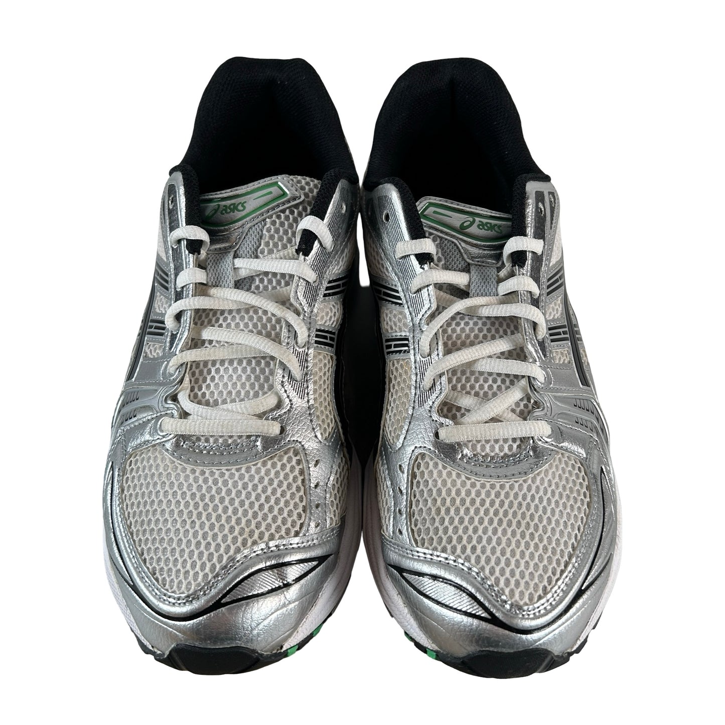 1201A019 110 ASICS Gel-Kayano 14 White Malachite Green [USED] - 11 M (Used)