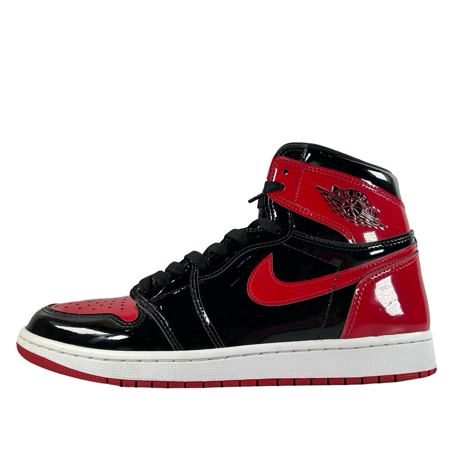 555088 063 Jordan 1 Retro High OG Patent Bred [USED] - 10.5 M (Used5)