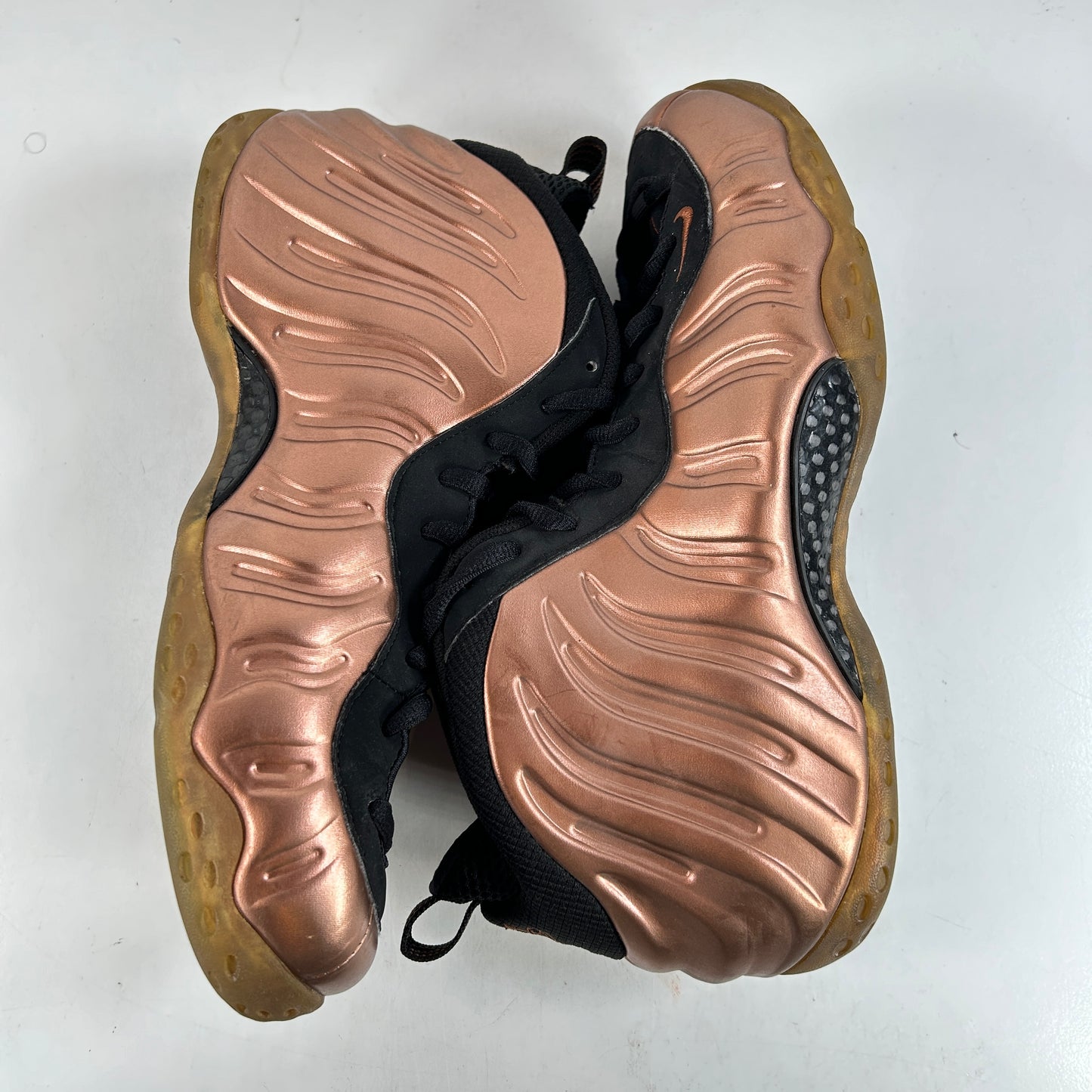 314996 081 Nike Air Foamposite One Copper [USED] - 12 M (Used) (No Box)