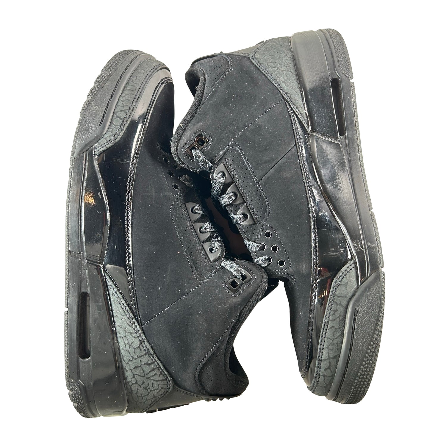 CT8532 001 Jordan 3 Retro Black Cat (2025) [USED] - 10 M (Used) (No Box)