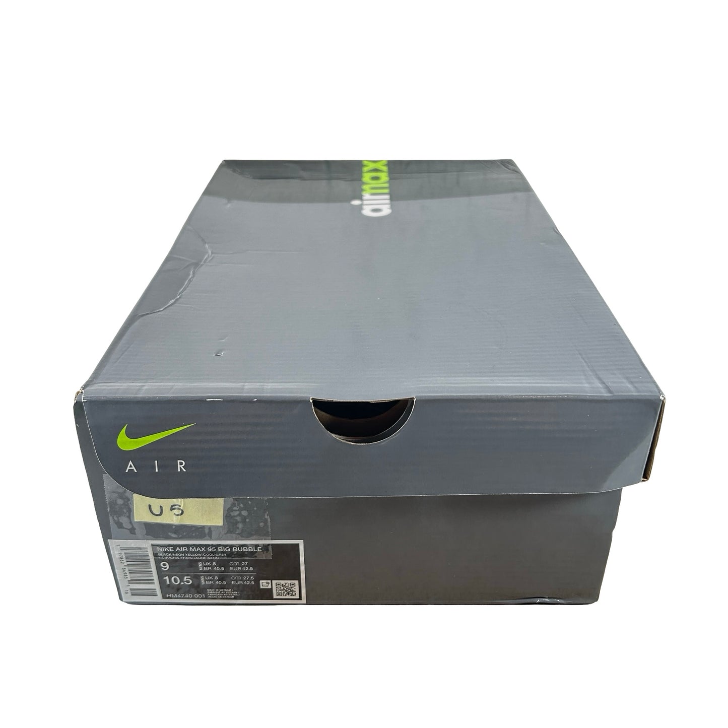 HM4740 001 Nike Air Max 95 OG Big Bubble Neon (2025) [USED] - 9 M (Used5)