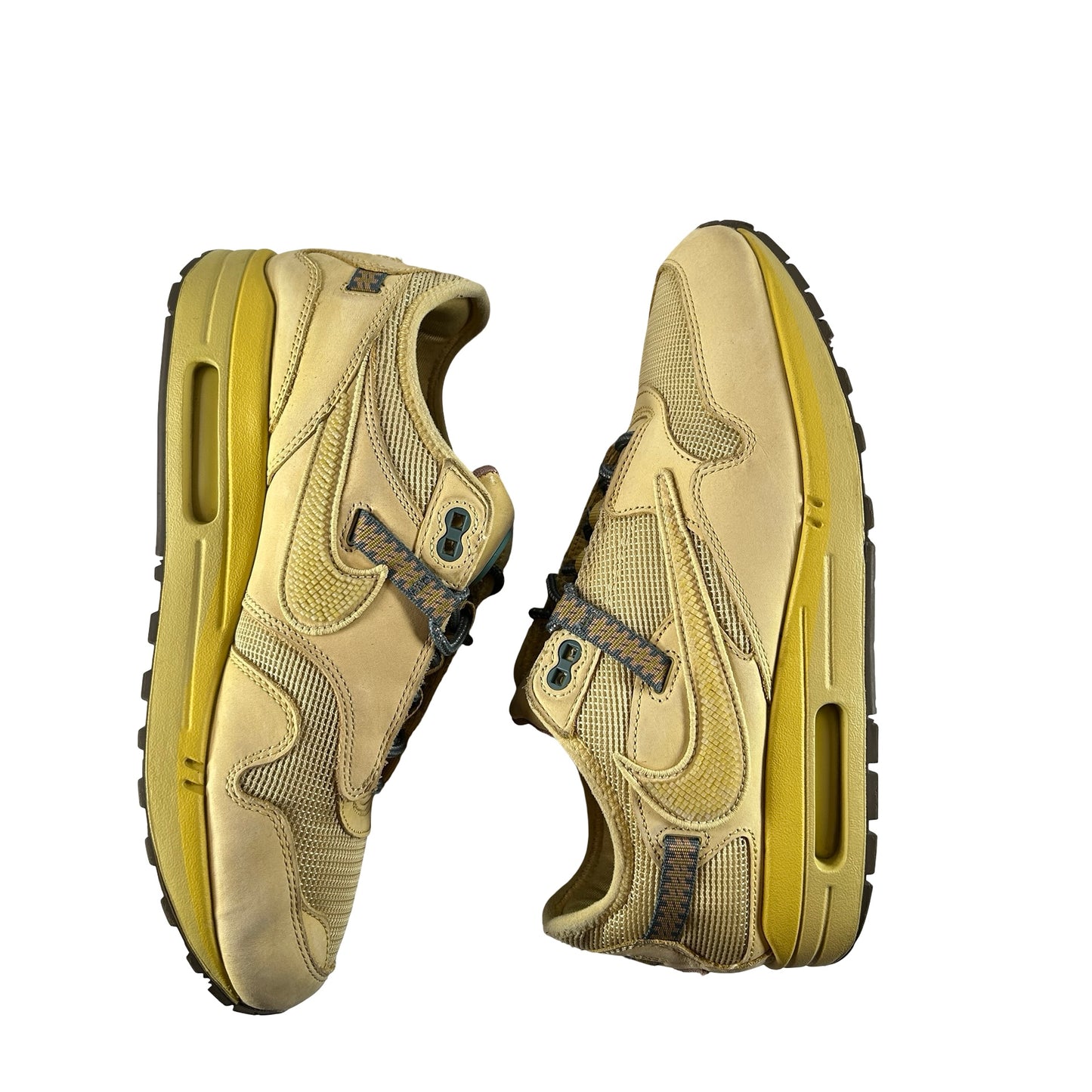 DO9392 700 Nike Air Max 1 Travis Scott Cactus Jack Saturn Gold [USED] - 10 M (Used2)