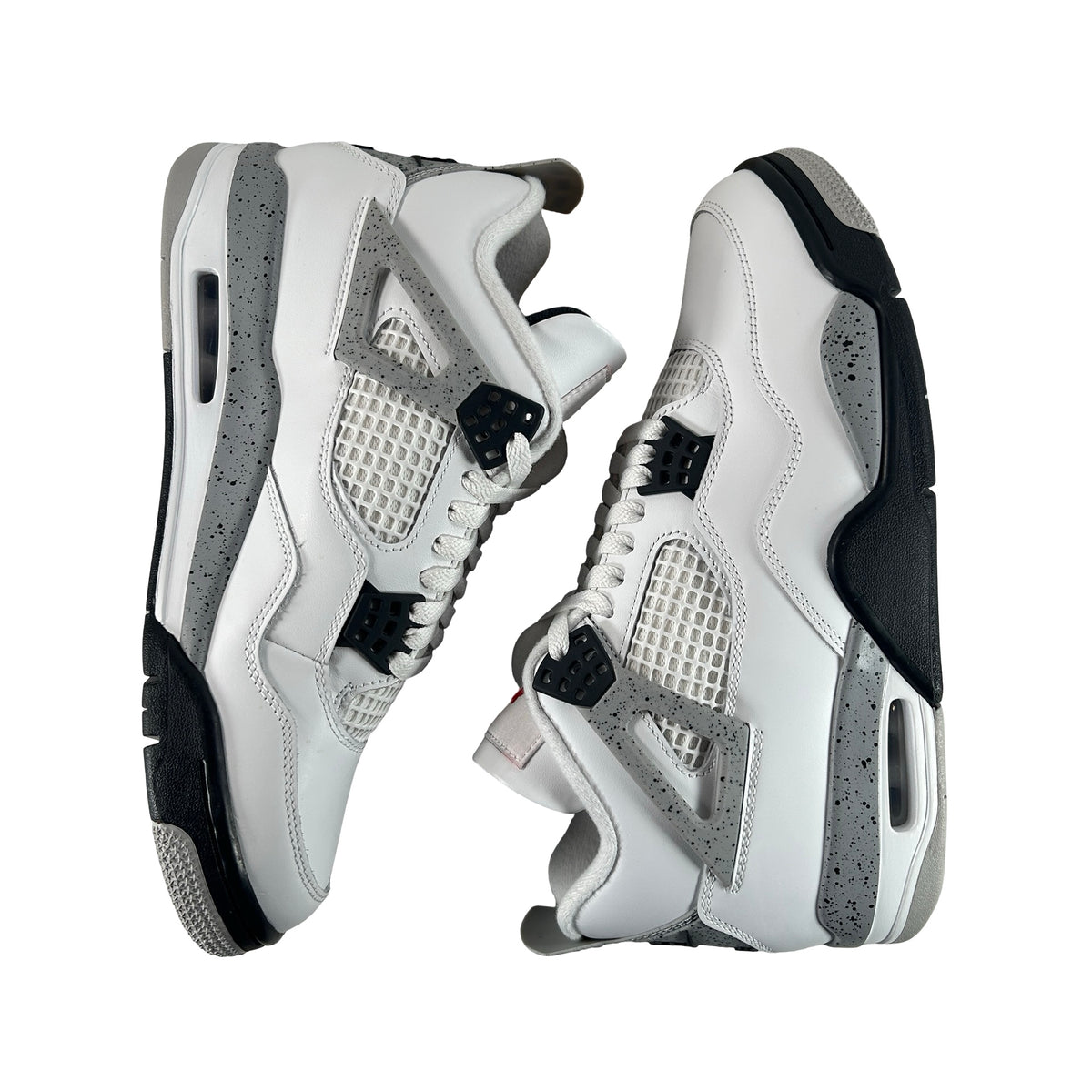 FV5029 100 Jordan 4 Retro White Cement (2025) [USED] - 9.5 M (Used20)