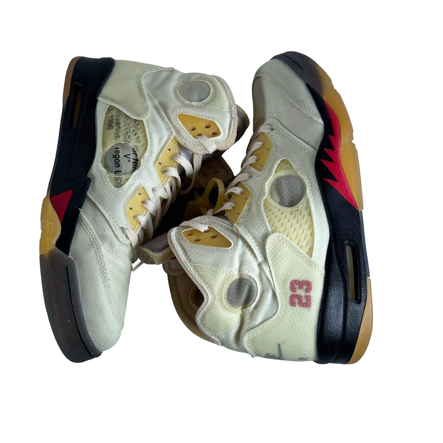 DH8565 100 Jordan 5 Off-White Sail [USED] - 11 M (Used6)