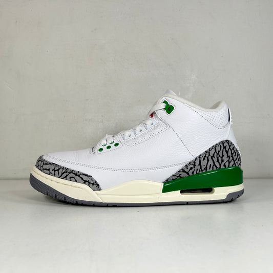 CK9246 136 Jordan 3 Retro Lucky Green (W) [USED] - 10 W (Used)