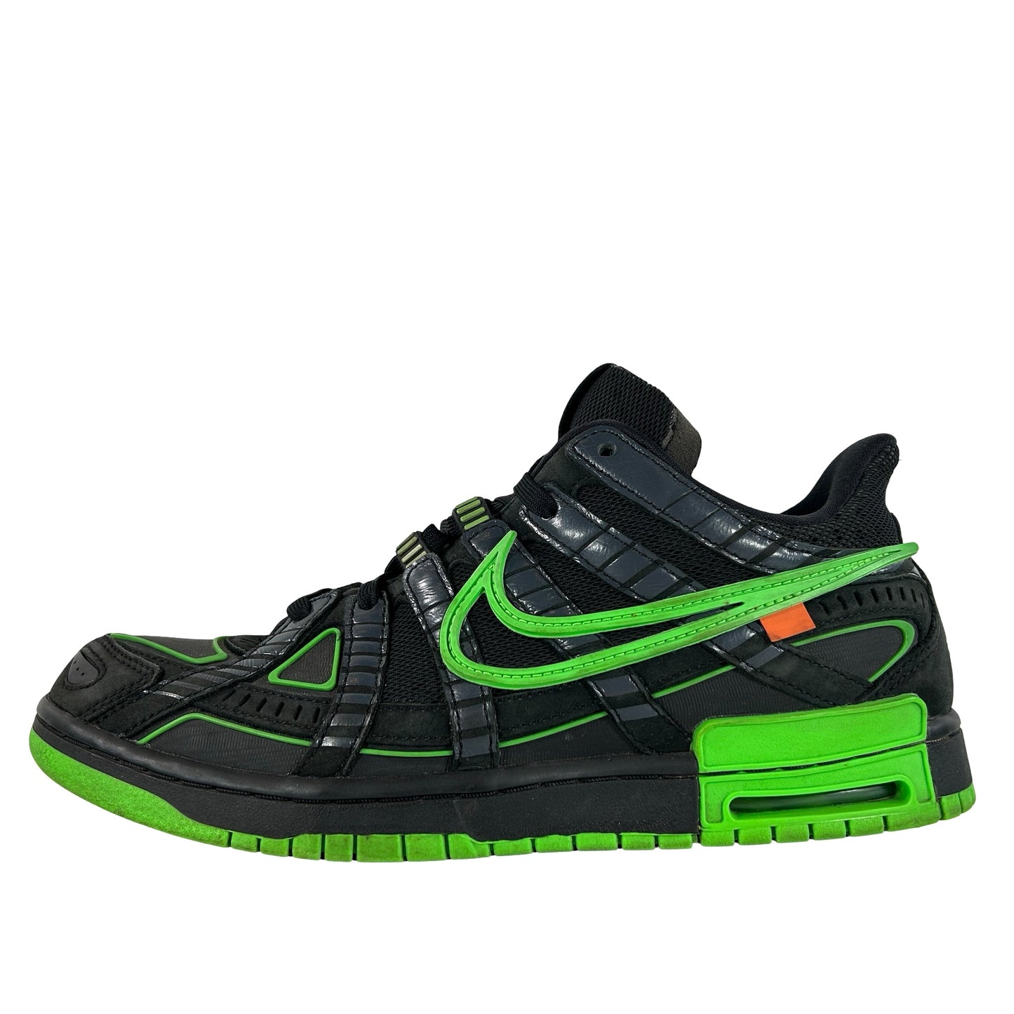 CU6015 001 Nike Air Rubber Dunk Off-White Green Strike [USED] - 10 M (Used) (Replace Box)