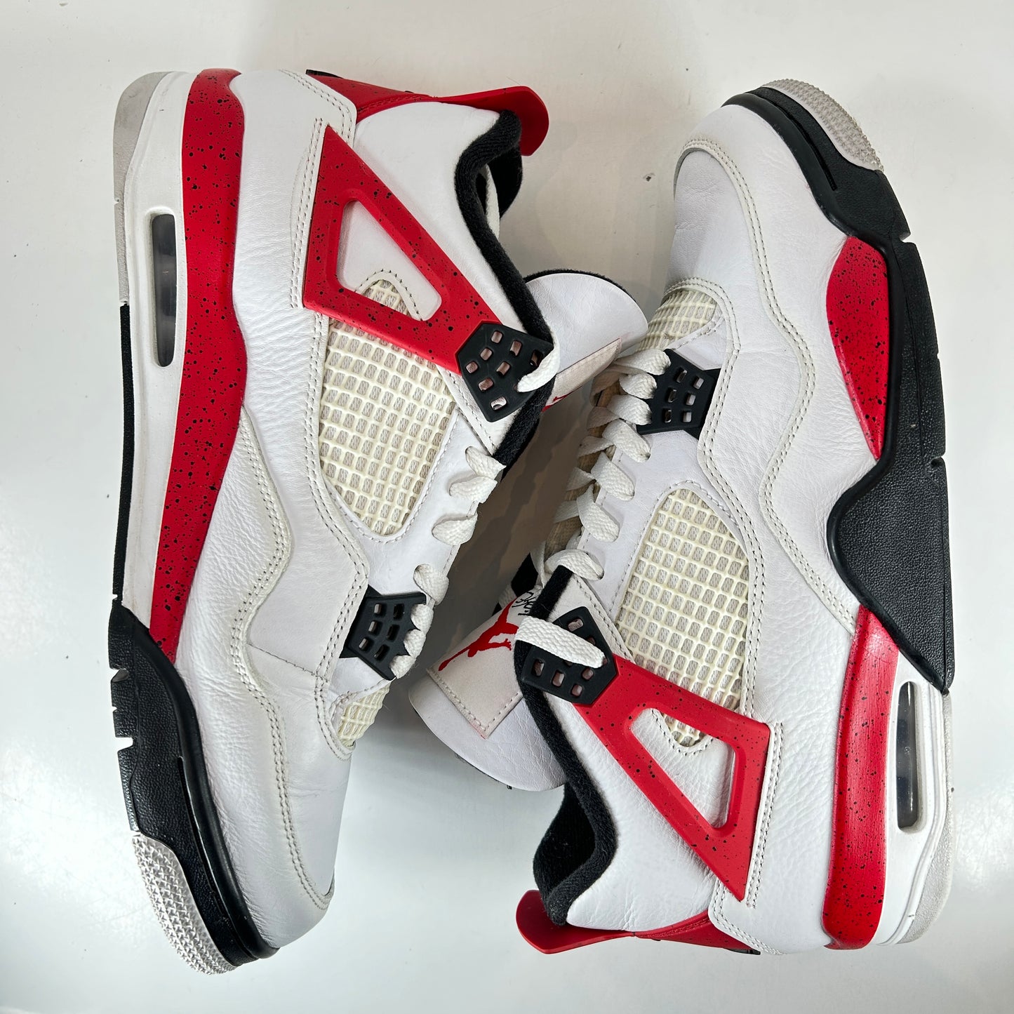 DH6927 161 Jordan 4 Retro Red Cement [USED] - 10 M (Used)