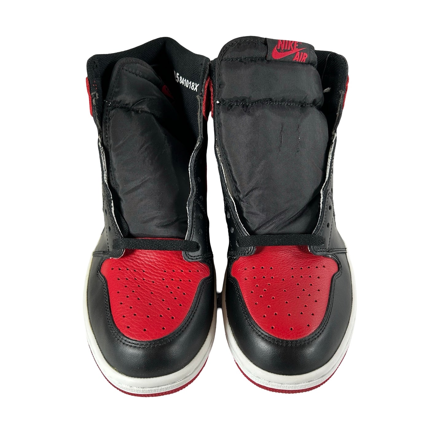 555088 001 Jordan 1 Retro High Bred Banned (2016) [CONDITIONAL] - 10.5 M (Yellowing midsoles)