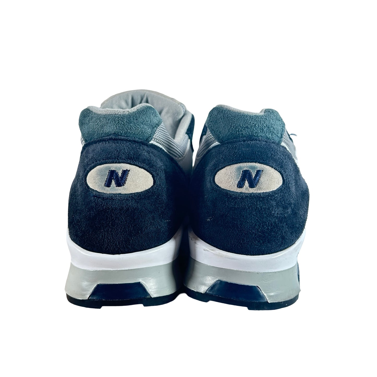 M9915SP New Balance 991.5 Made in England Beige Brown Navy [USED] - 10.5 M (Used) (No Box)