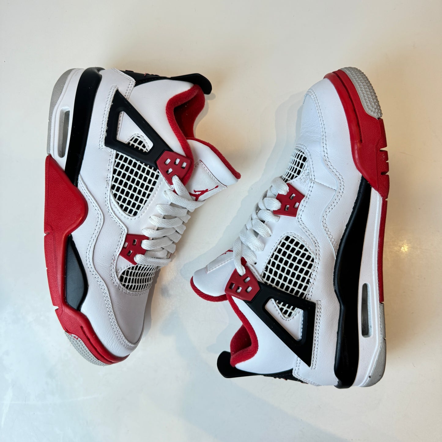 408452 160 Jordan 4 Retro Fire Red (2020) (GS) [USED] - 4.5 Y (Used)