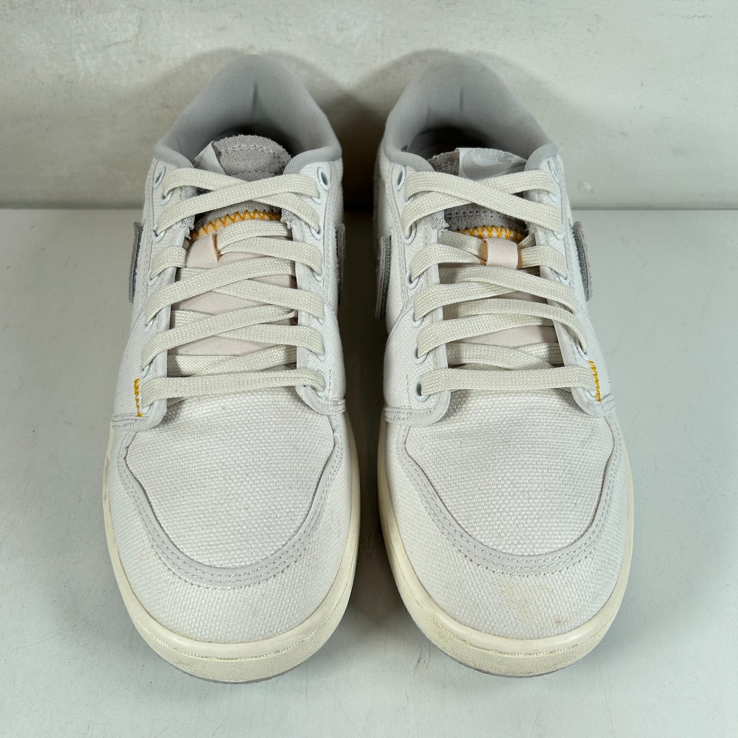 DO8912 101 Jordan 1 Retro AJKO Low SP Union White Canvas [USED] - 8.5 M (Used)