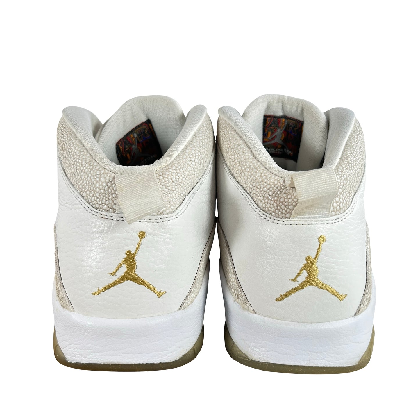 819955 100 Jordan 10 Retro Drake OVO White [USED] - 10.5 M (Used)