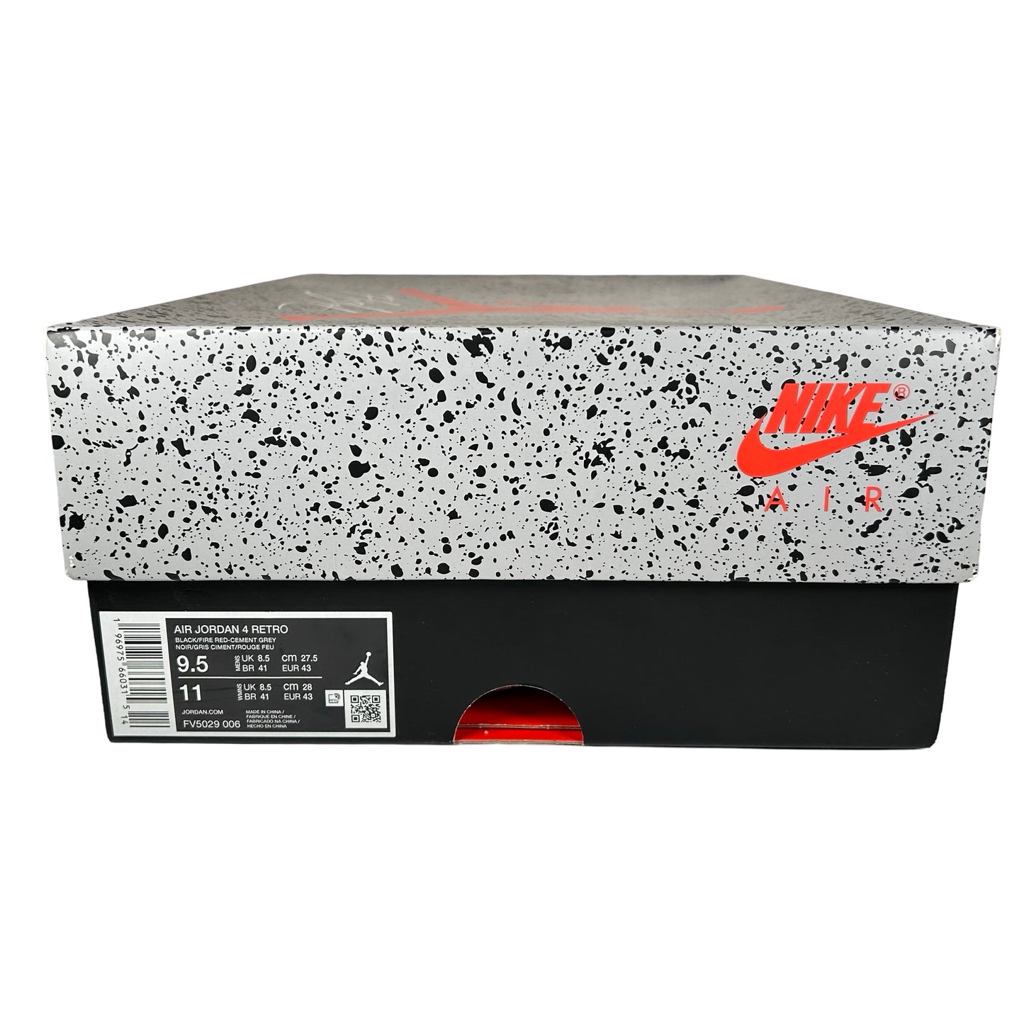 FV5029 006 Jordan 4 Retro Bred Reimagined [USED] - 9.5 M (Used7)