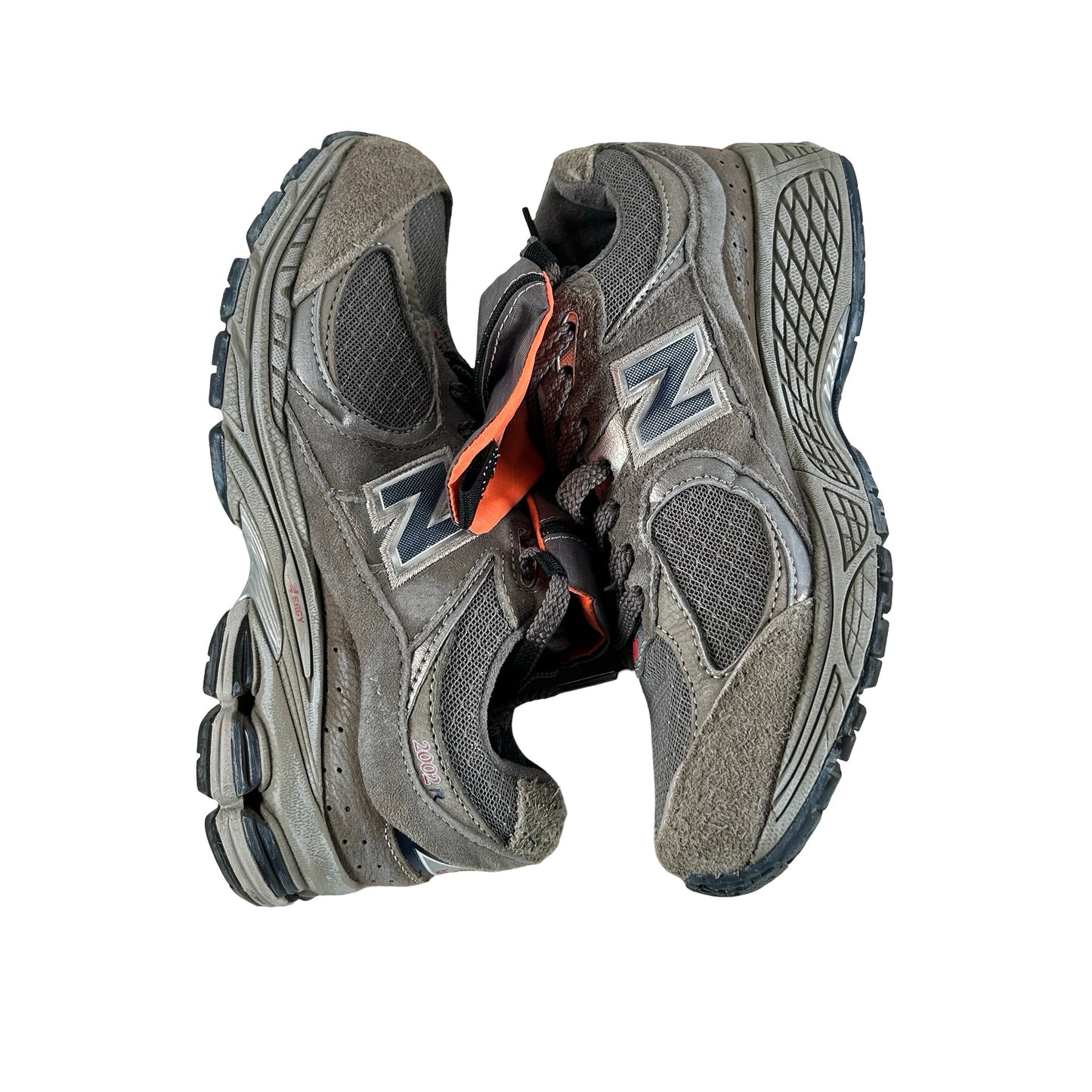 M2002RVA New Balance 2002R Grey Brown Pouch [USED] - 5 M (Used)
