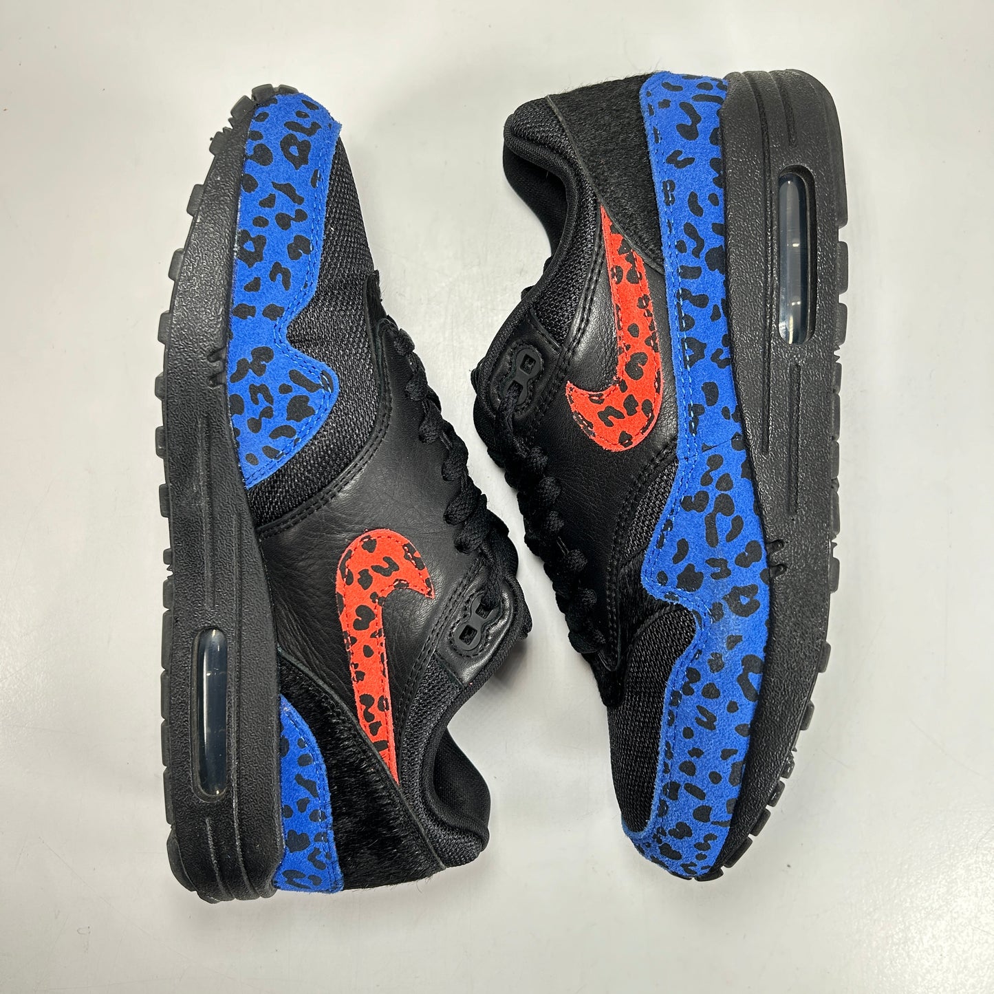 BV1977 001 Nike Air Max 1 Black Leopard (W) [USED] - 9.5 W (Used)