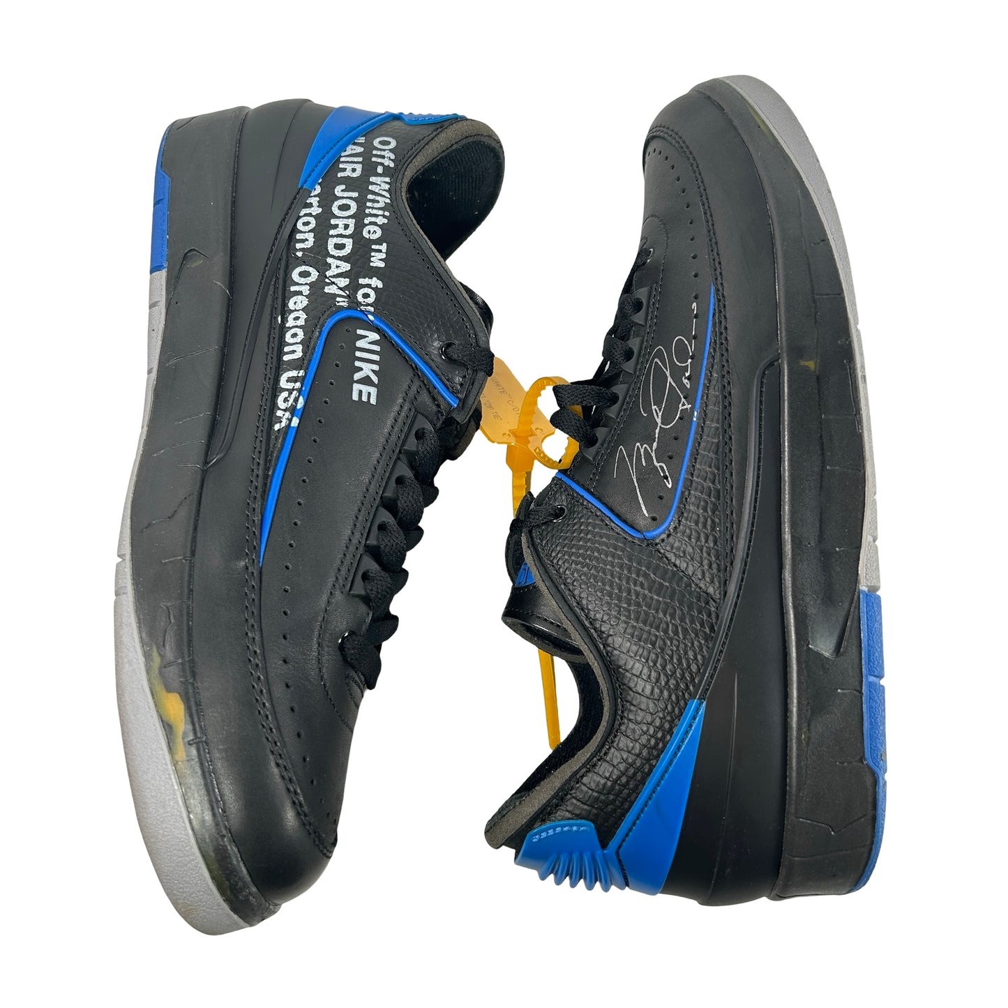 DJ4375 004 Jordan 2 Retro Low SP Off-White Black Blue [USED] - 10.5 M (Used3)