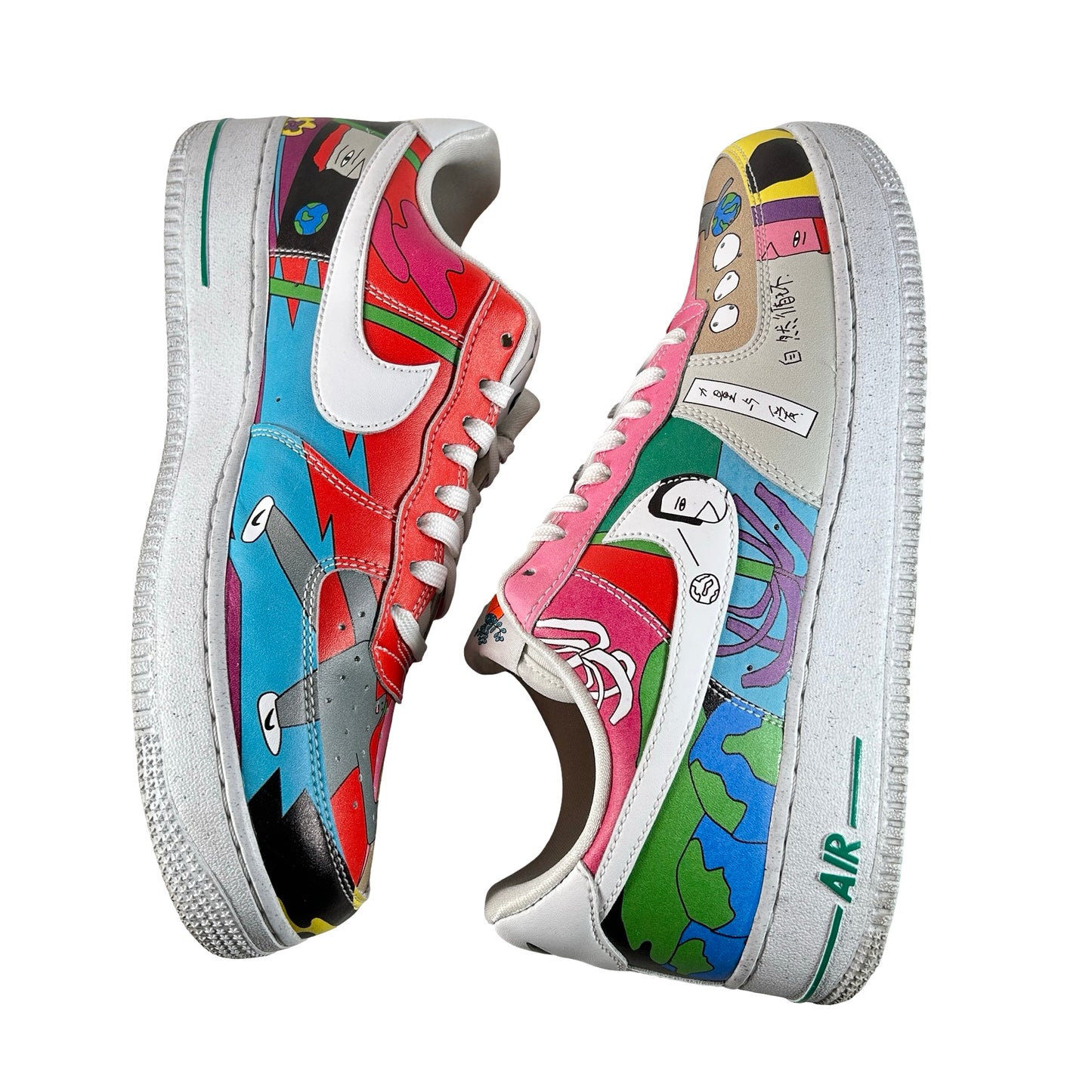 CZ3990 900 Nike Air Force 1 Flyleather Ruohan Wang [USED] - 9.5 M (Used)