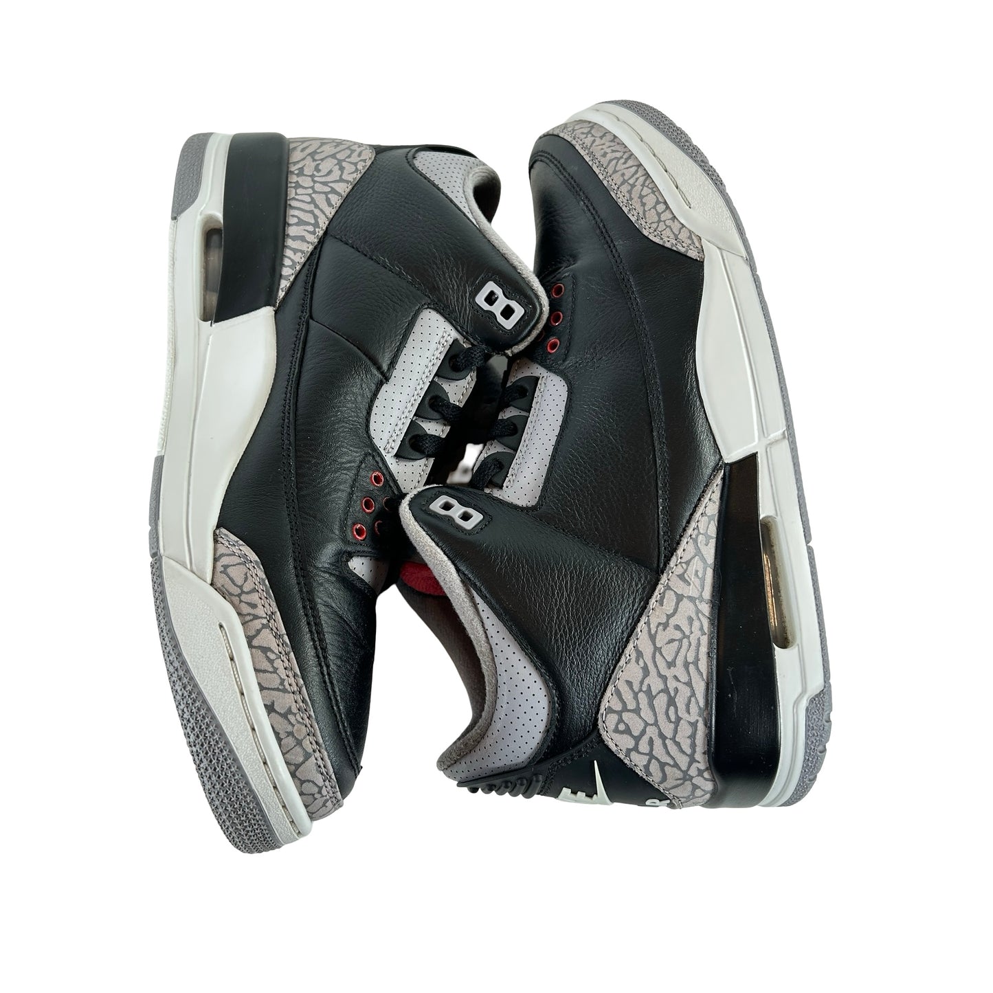 DN3707 010 Jordan 3 Retro Black Cement Reimagined (2024) [USED] - 10 M (Used10)