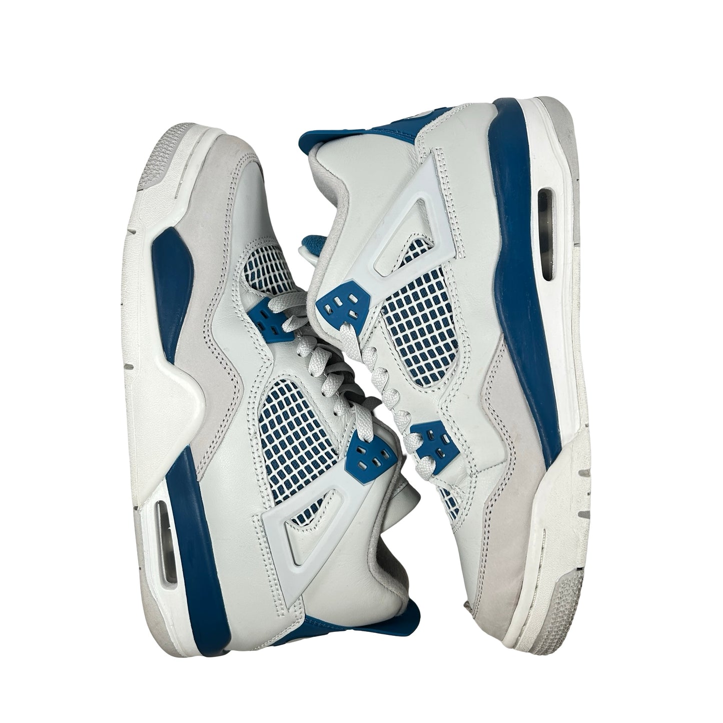 HF4281 141 Jordan 4 Retro Military Blue (2024) (GS) [USED] - 7 Y (Used4)