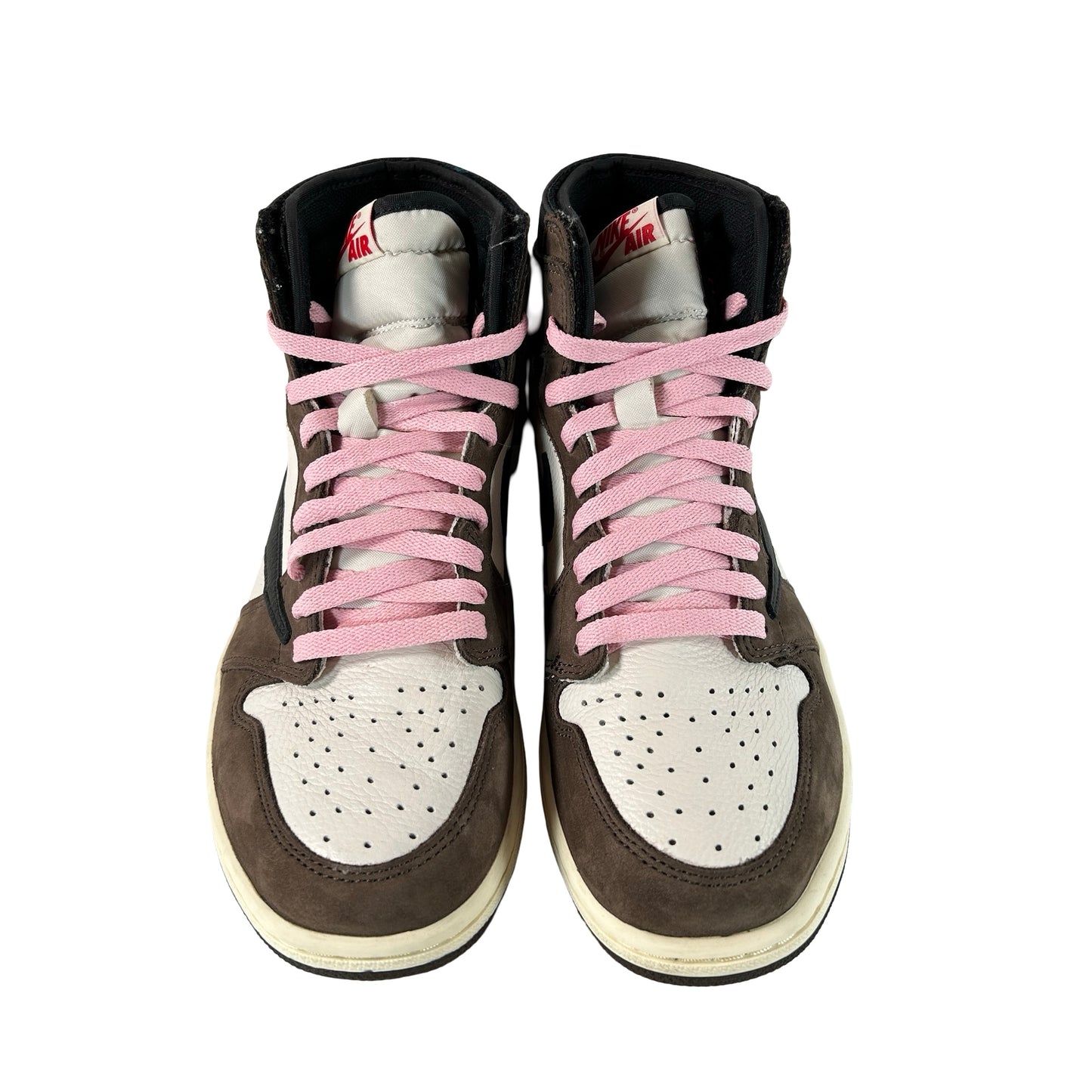 CD4487 100 Jordan 1 Retro High OG SP Travis Scott Mocha [USED] - 9 M (Used5)