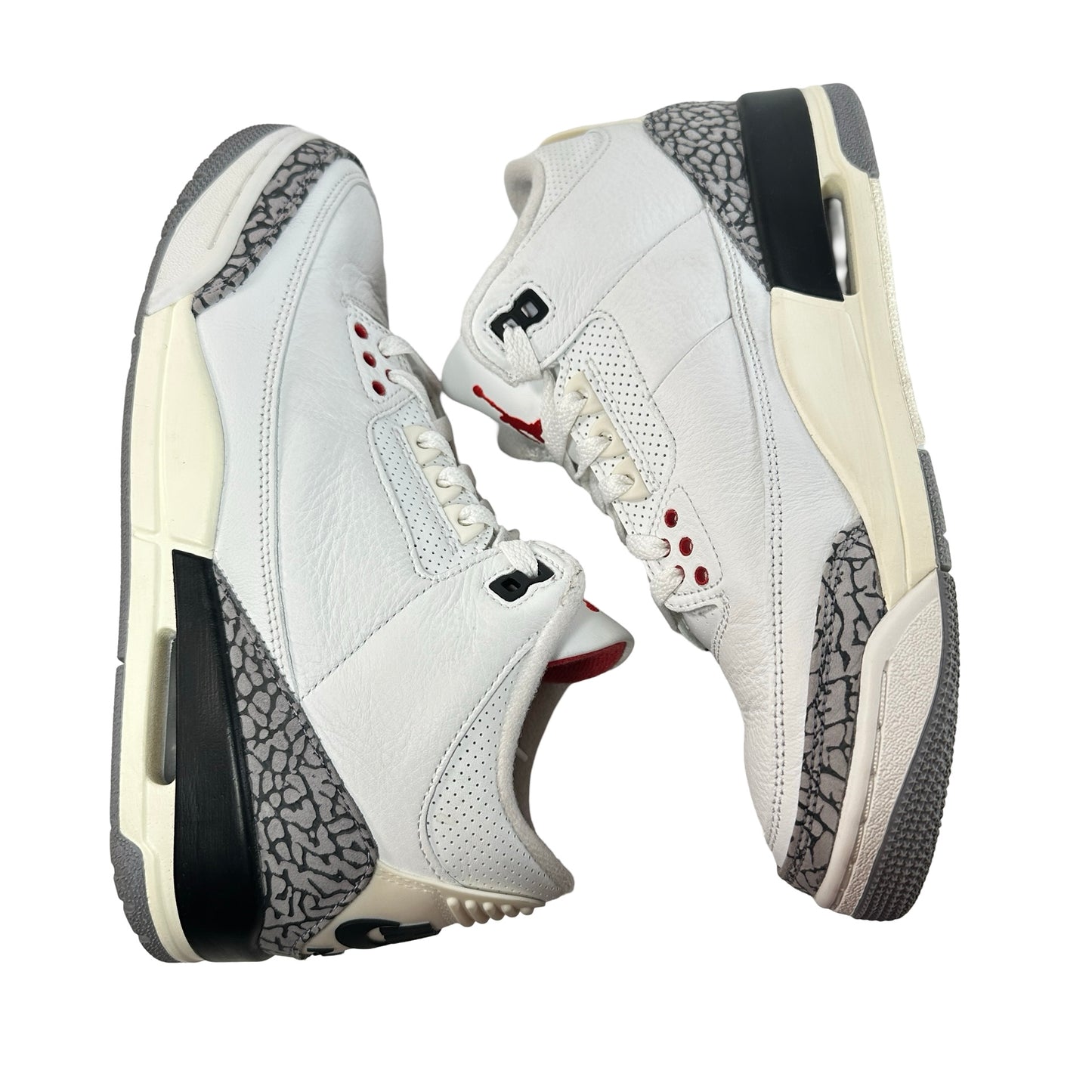 DN3707 100 Jordan 3 Retro White Cement Reimagined [USED] - 8.5 M (Used8)