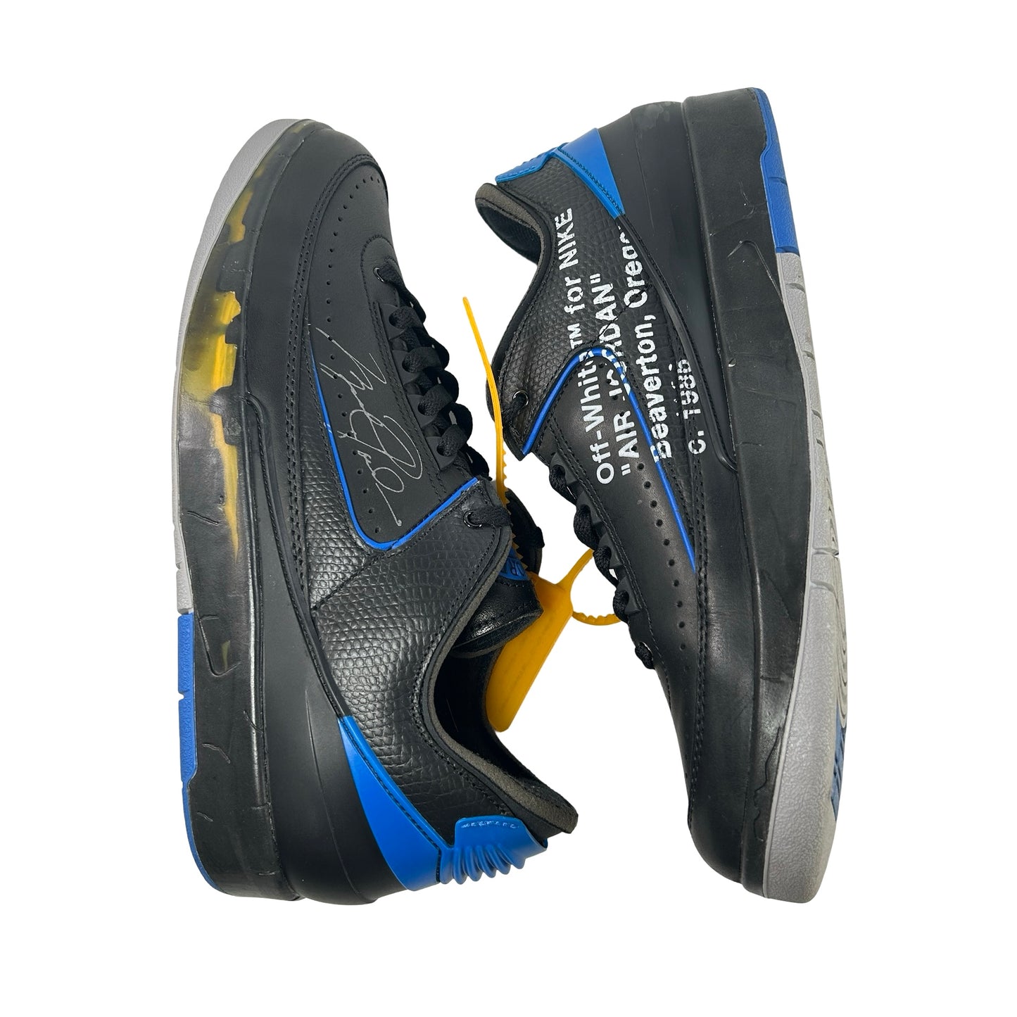 DJ4375 004 Jordan 2 Retro Low SP Off-White Black Blue [USED] - 10.5 M (Used3)
