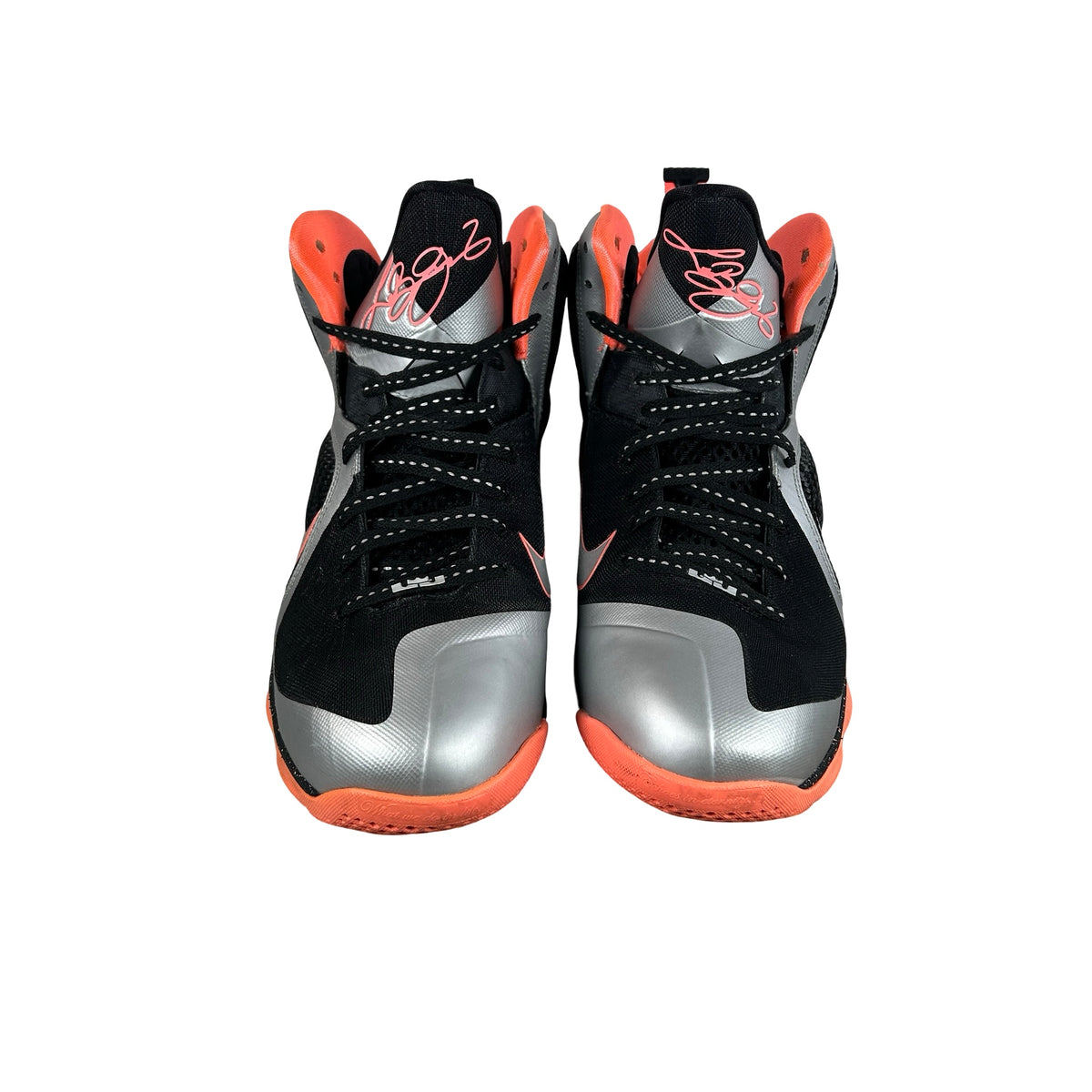469764 005 Nike LeBron 9 Mango [USED] - 10 M (Used)